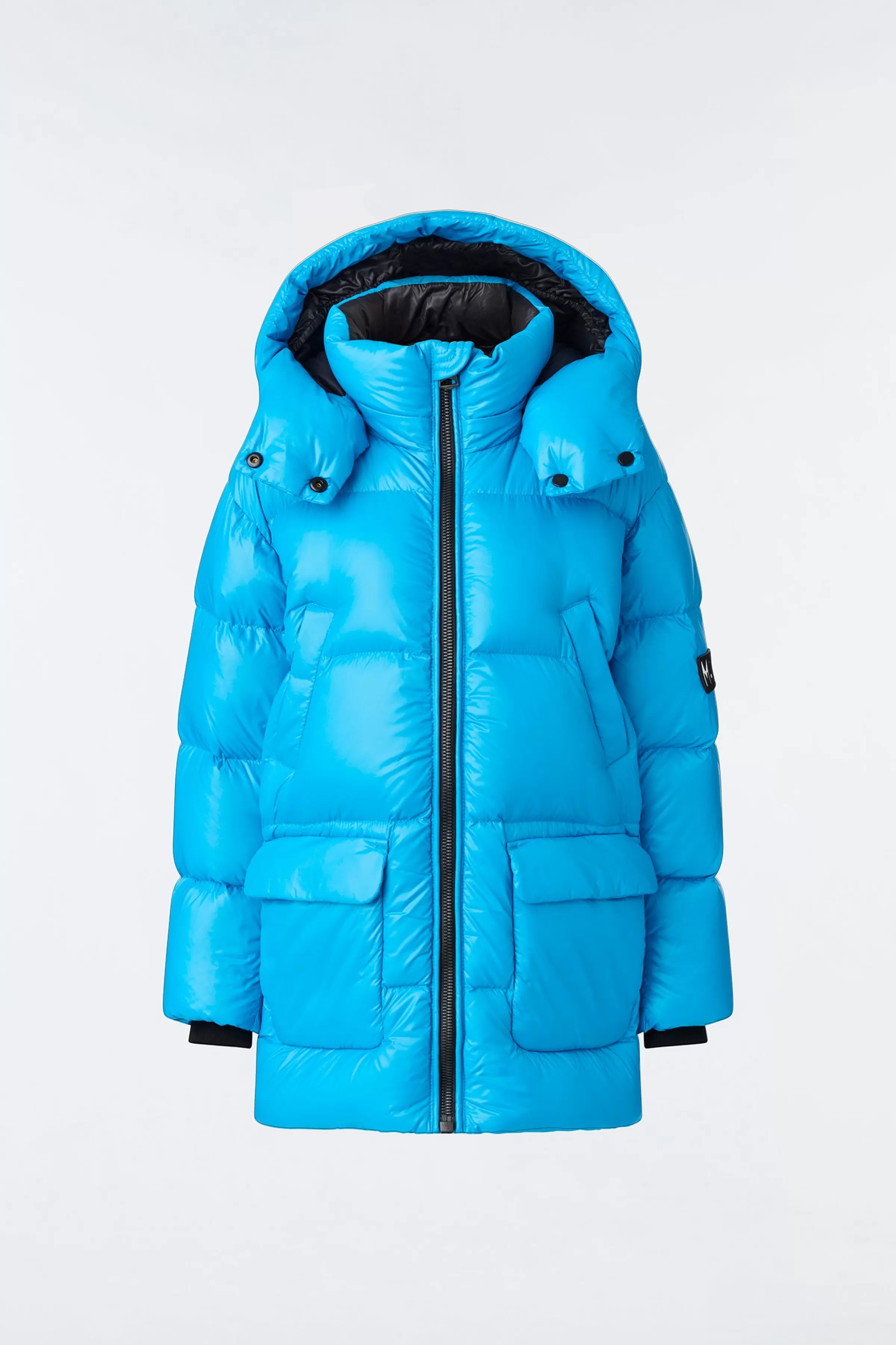 Kennie, Lustrous Light Down Parka With Hood For Kids (8-14 Years) | ® US | Mackage Store