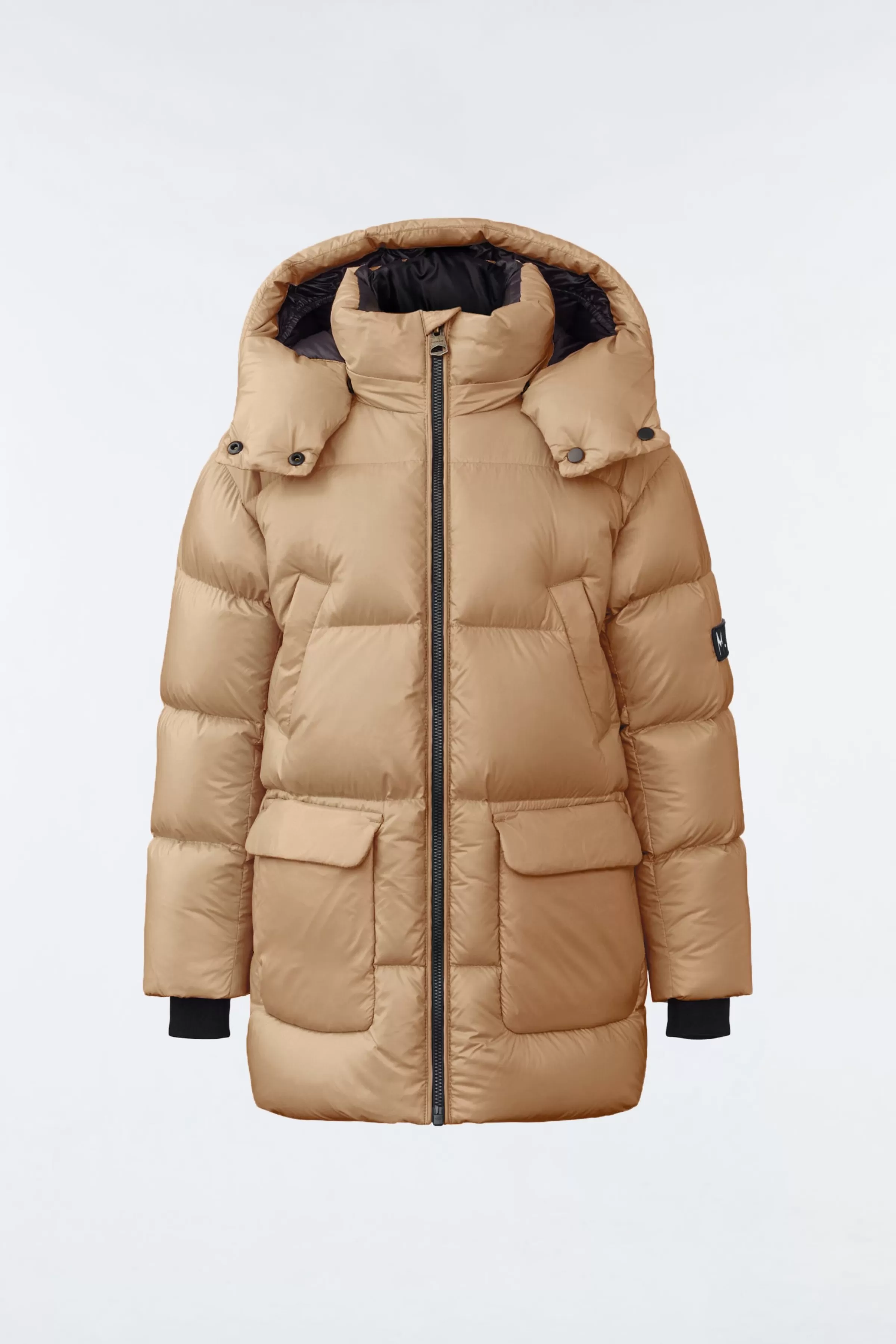 Kennie, Lustrous Light Down Parka With Hood For Kids (8-14 Years) | ® US | Mackage Store