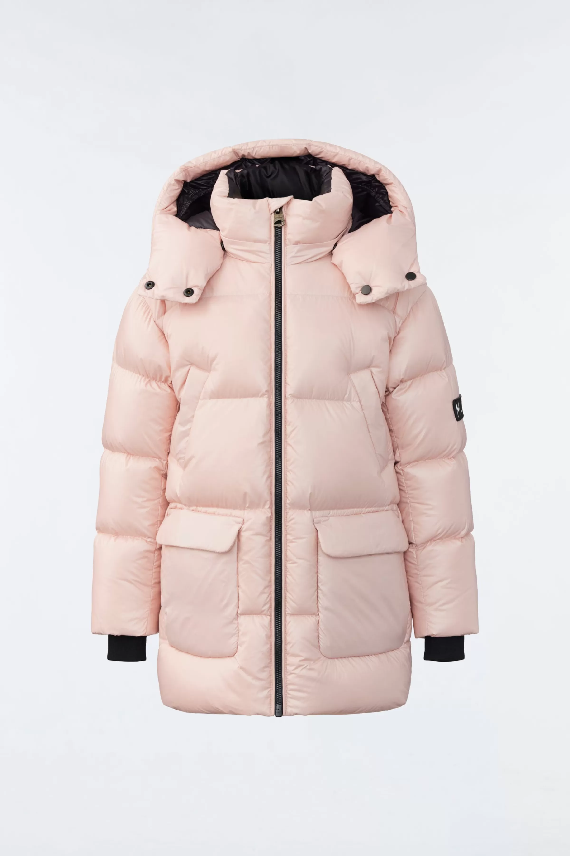 Kennie, Lustrous Light Down Parka With Hood For Kids (8-14 Years) | ® US | Mackage Store