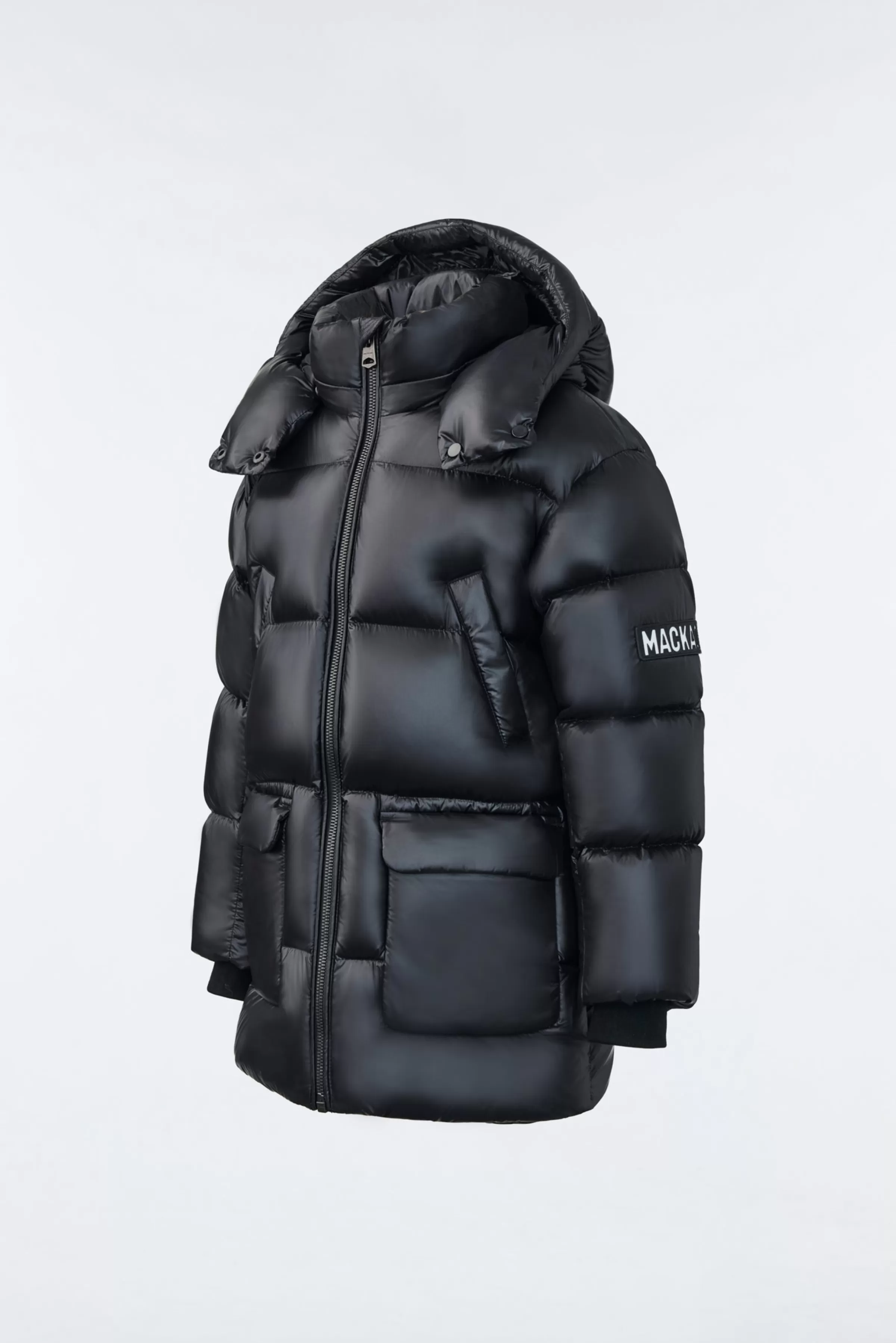 Kennie, Lustrous Light Down Parka With Hood For Kids (8-14 Years) | ® US | Mackage Store