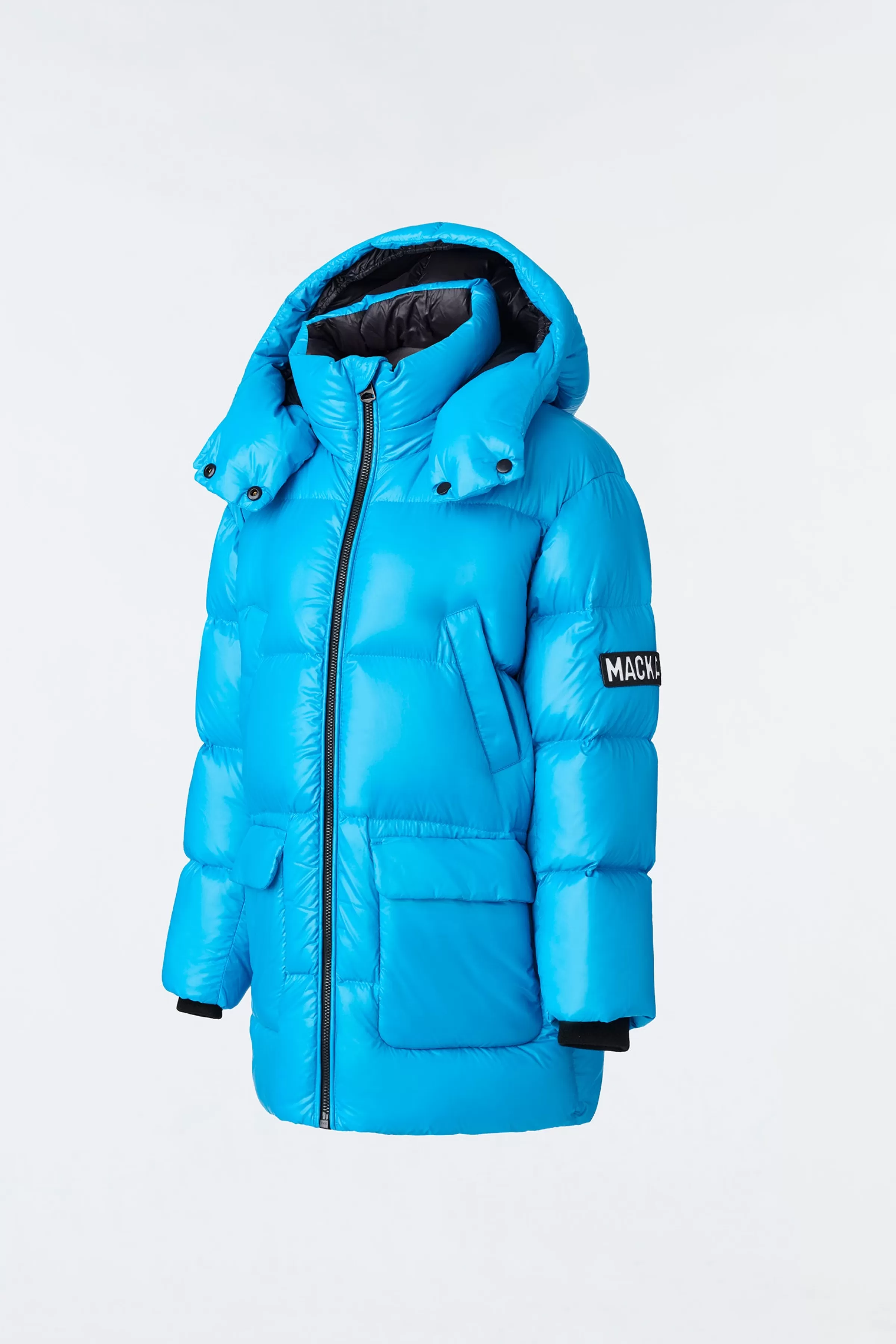 Kennie, Lustrous Light Down Parka With Hood For Kids (8-14 Years) | ® US | Mackage Store