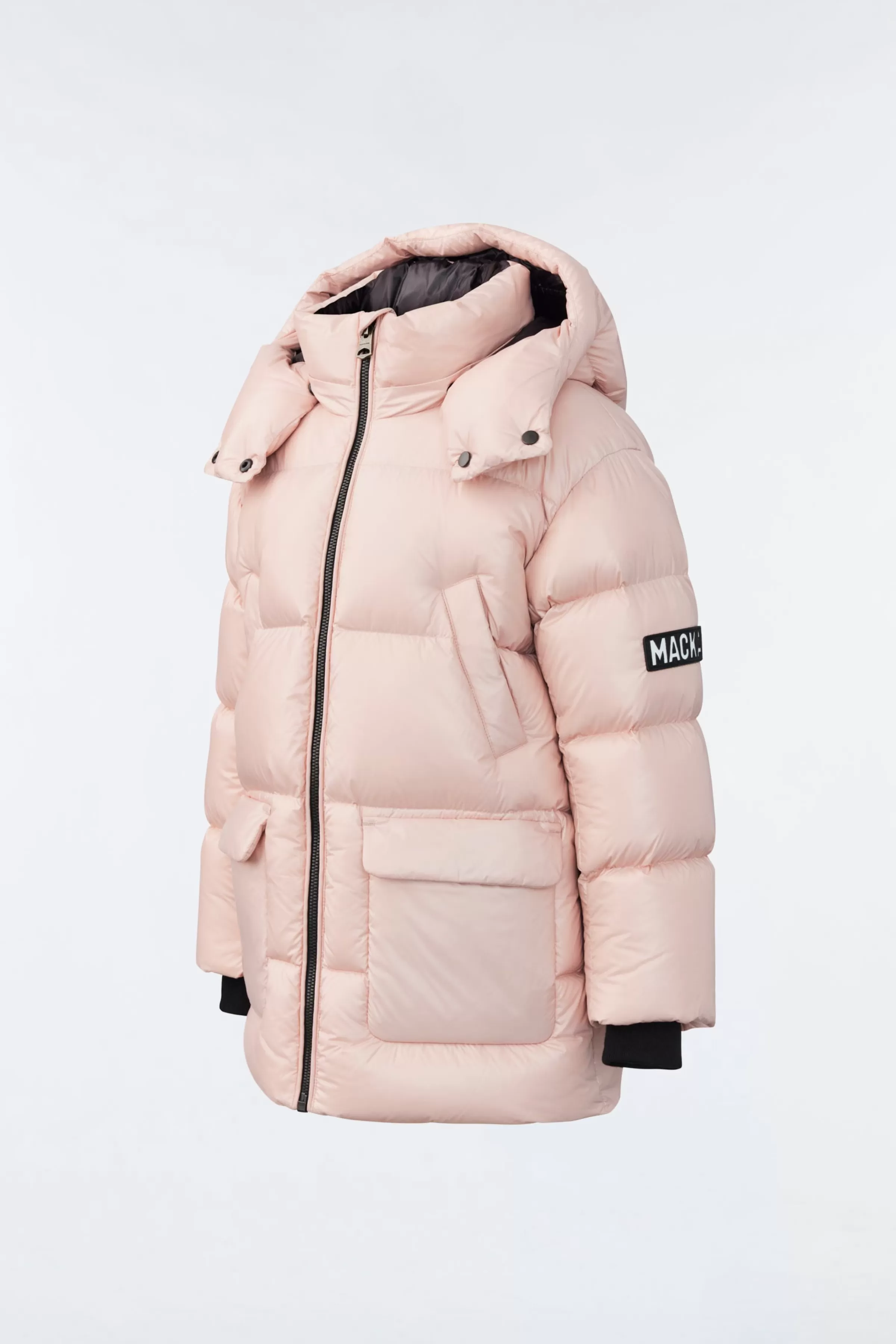 Kennie, Lustrous Light Down Parka With Hood For Kids (8-14 Years) | ® US | Mackage Store