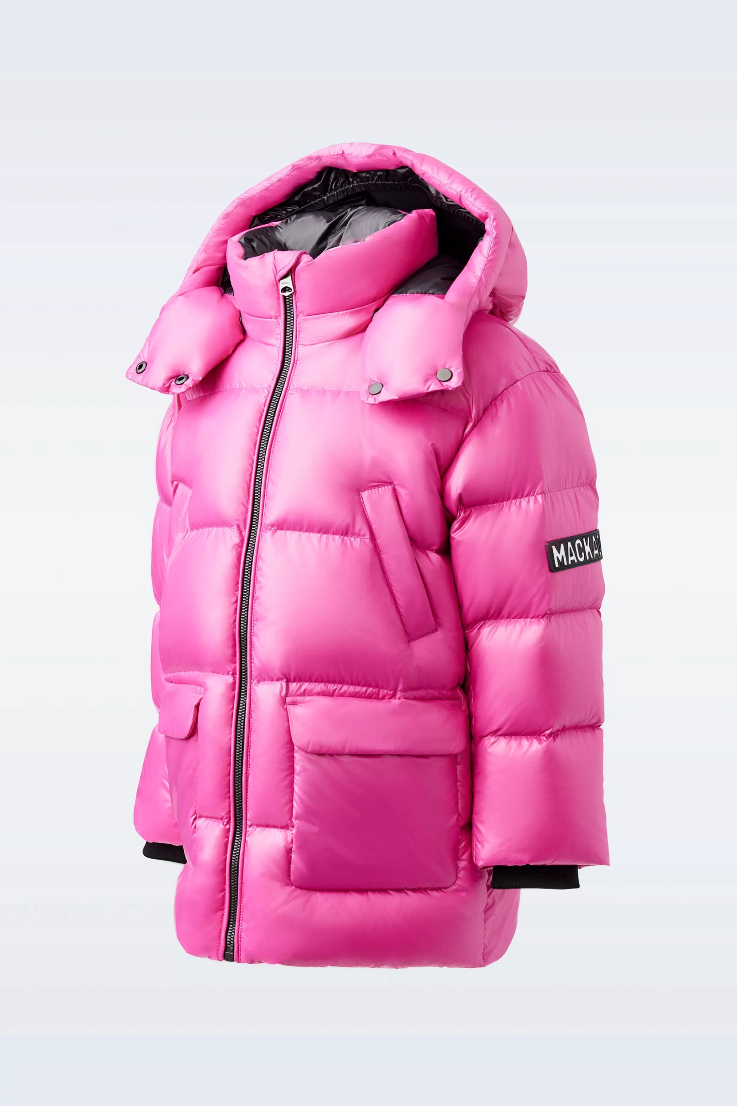Kennie, Lustrous Light Down Parka With Hood For Kids (8-14 Years) | ® US | Mackage Store