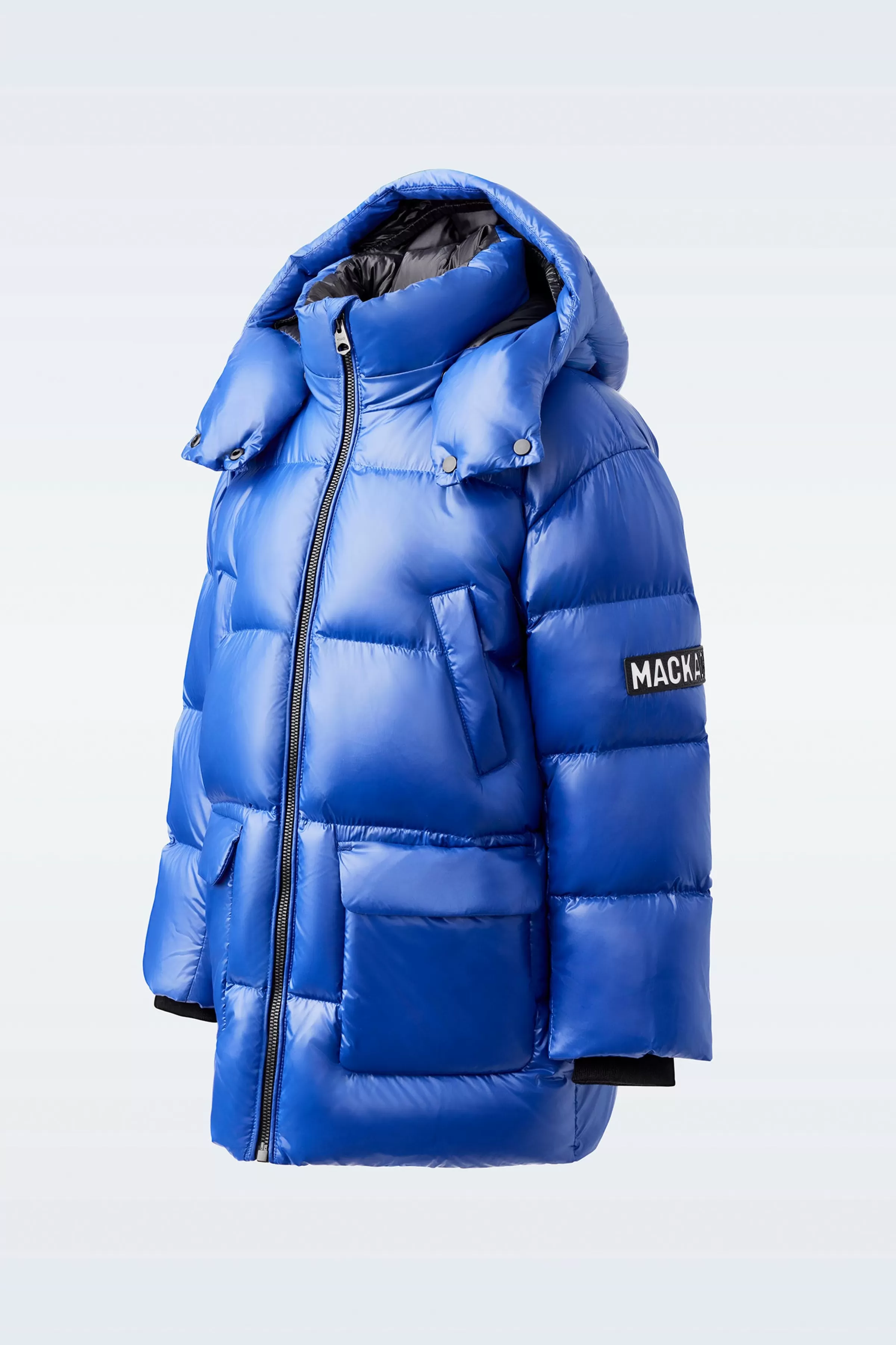 Kennie, Lustrous Light Down Parka With Hood For Kids (8-14 Years) | ® US | Mackage Store
