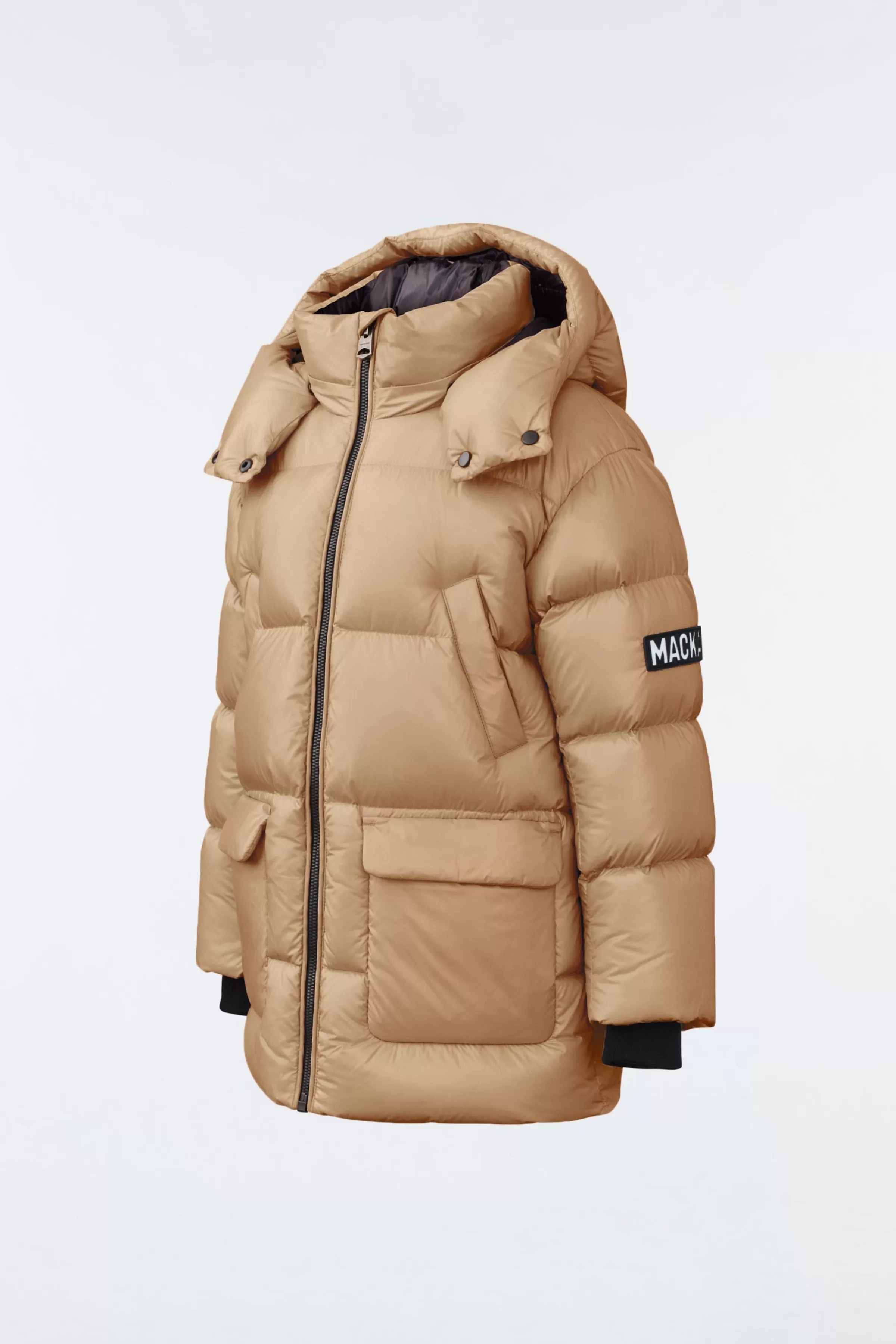 Kennie, Lustrous Light Down Parka With Hood For Kids (8-14 Years) | ® US | Mackage Store
