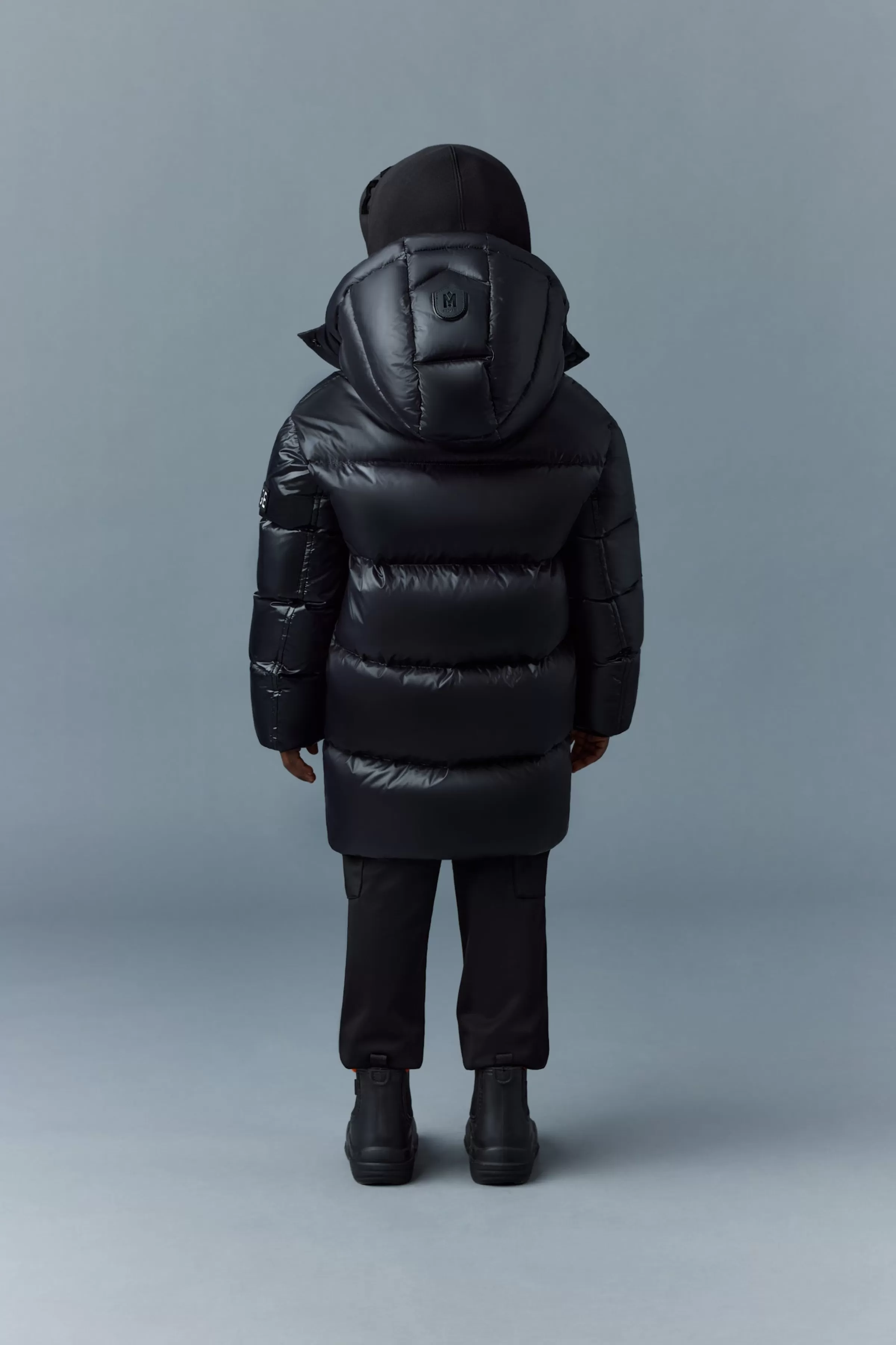 Kennie, Lustrous Light Down Parka With Hood For Kids (8-14 Years) | ® US | Mackage Store
