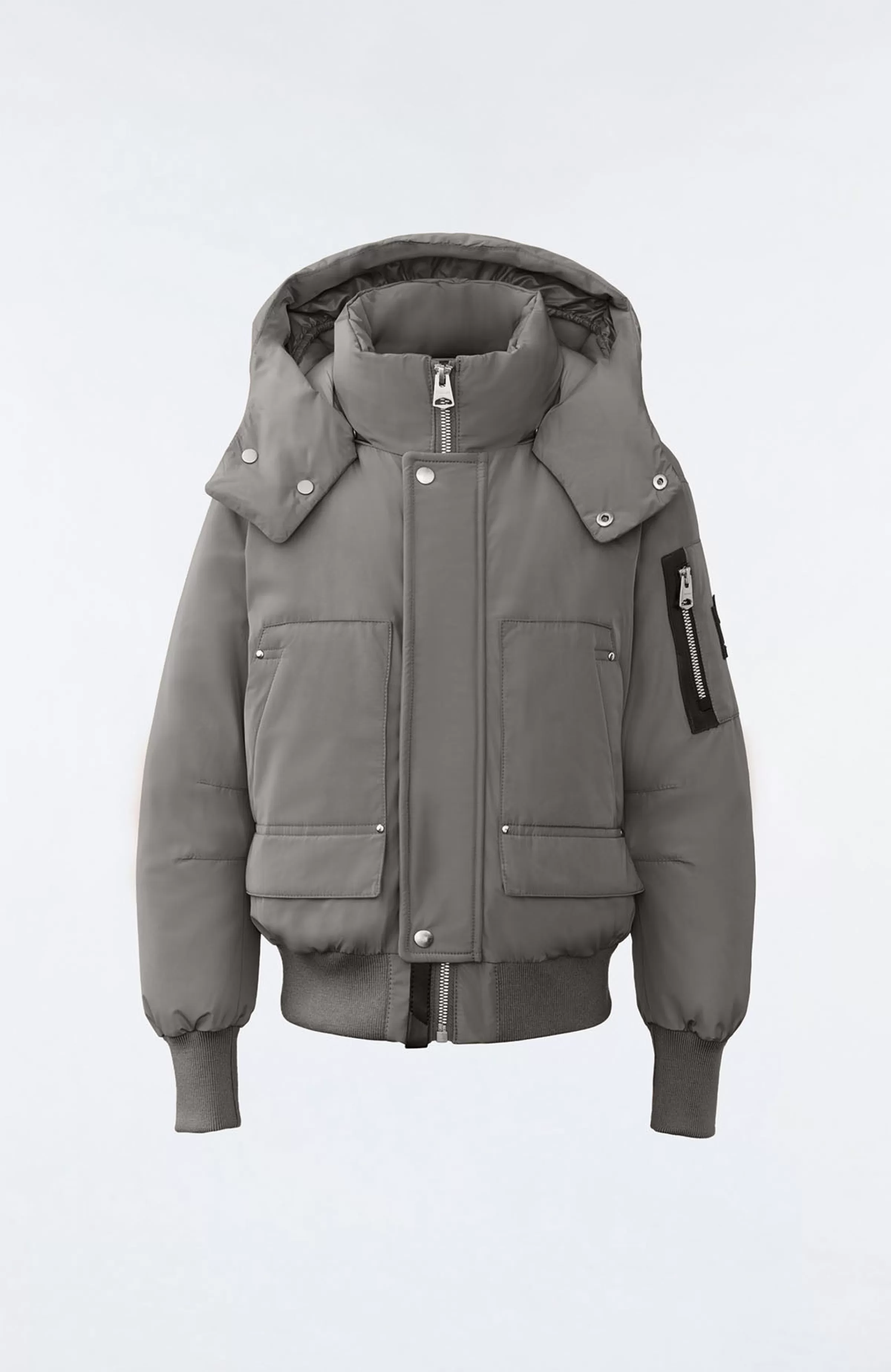 Koda, Down Bomber Jacket With Removable Hood For Kids (8-14 Years) | ® US | Mackage Shop
