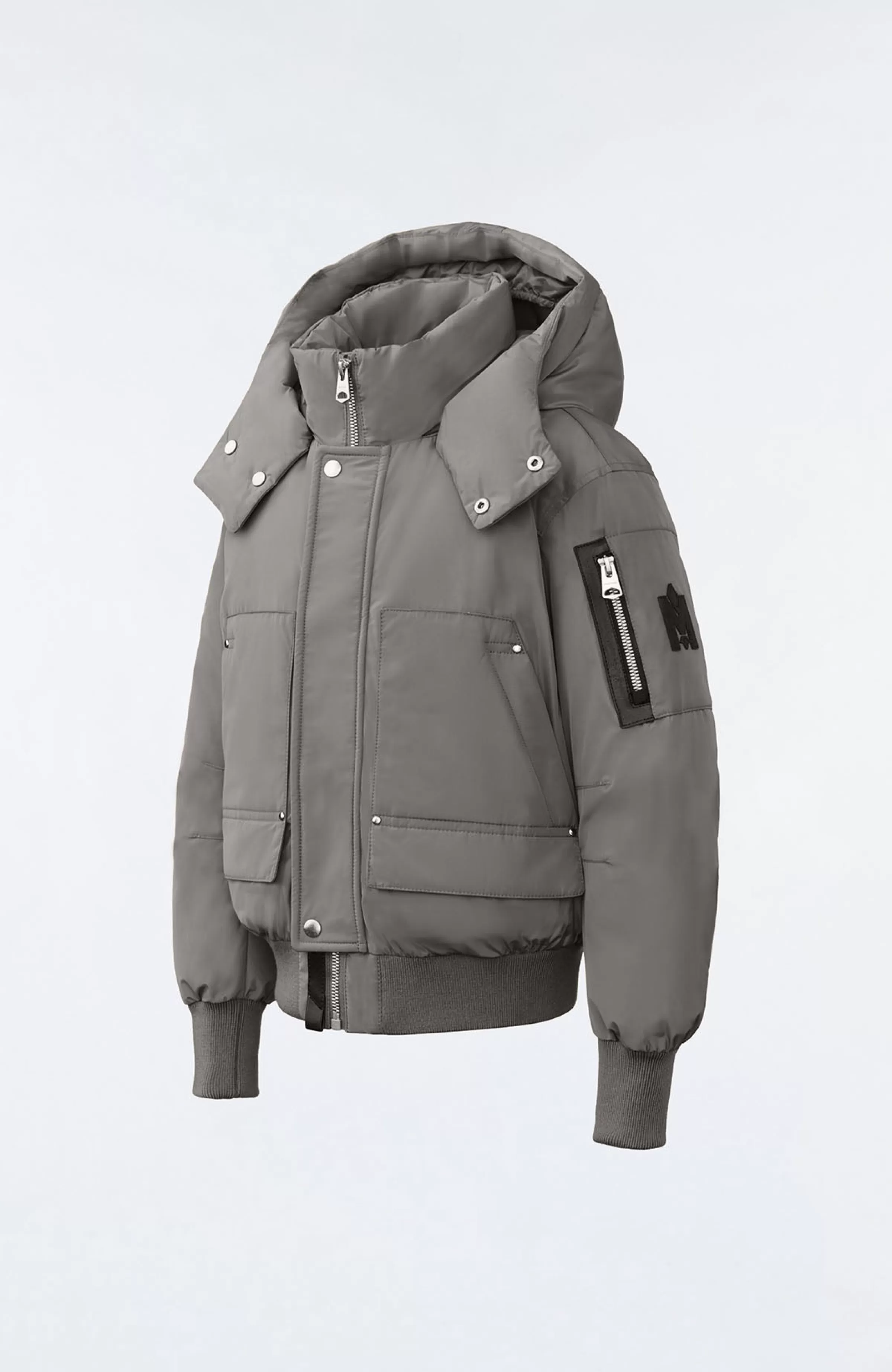 Koda, Down Bomber Jacket With Removable Hood For Kids (8-14 Years) | ® US | Mackage Shop