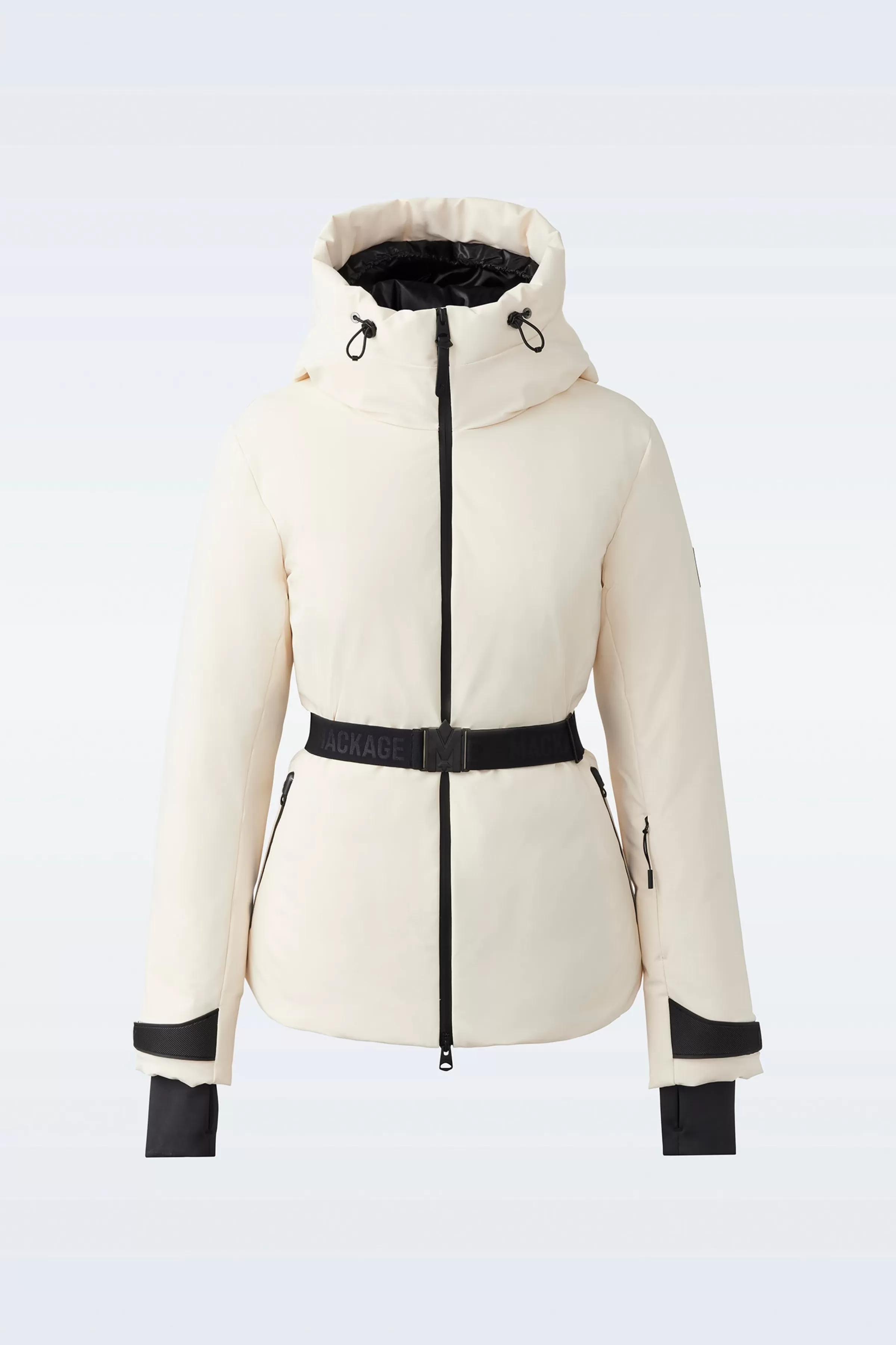 Krystal, Agile-360 Belted Down Ski Jacket With Hood For Ladies | ® US | Mackage Cheap