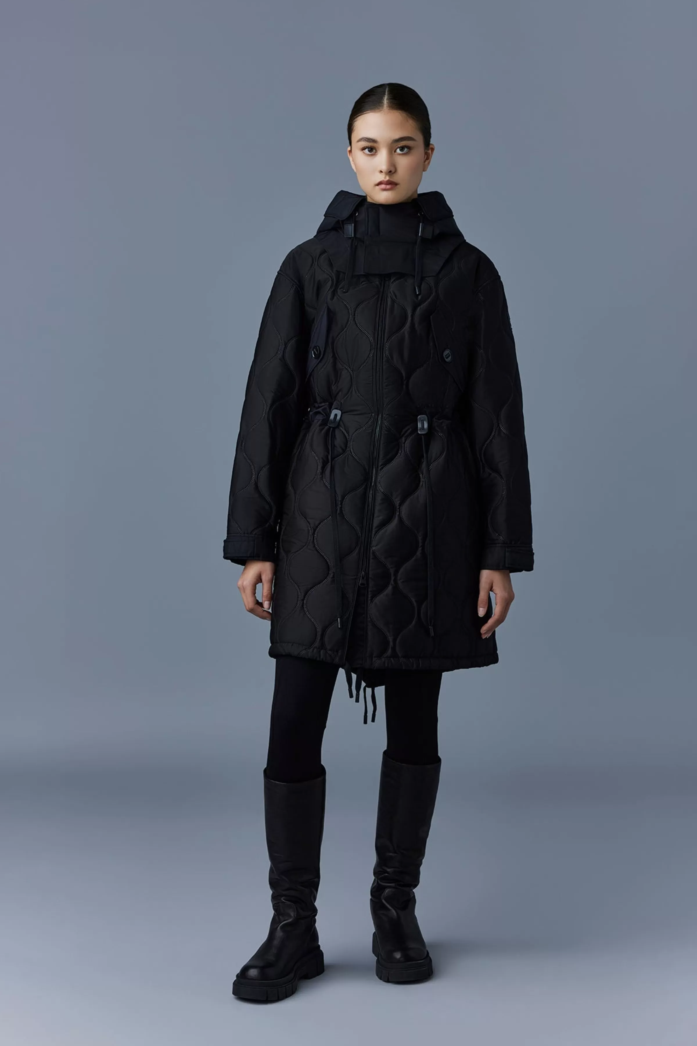 Kula, Heritage Quilted Long Coat For Ladies | ® US | Mackage Best