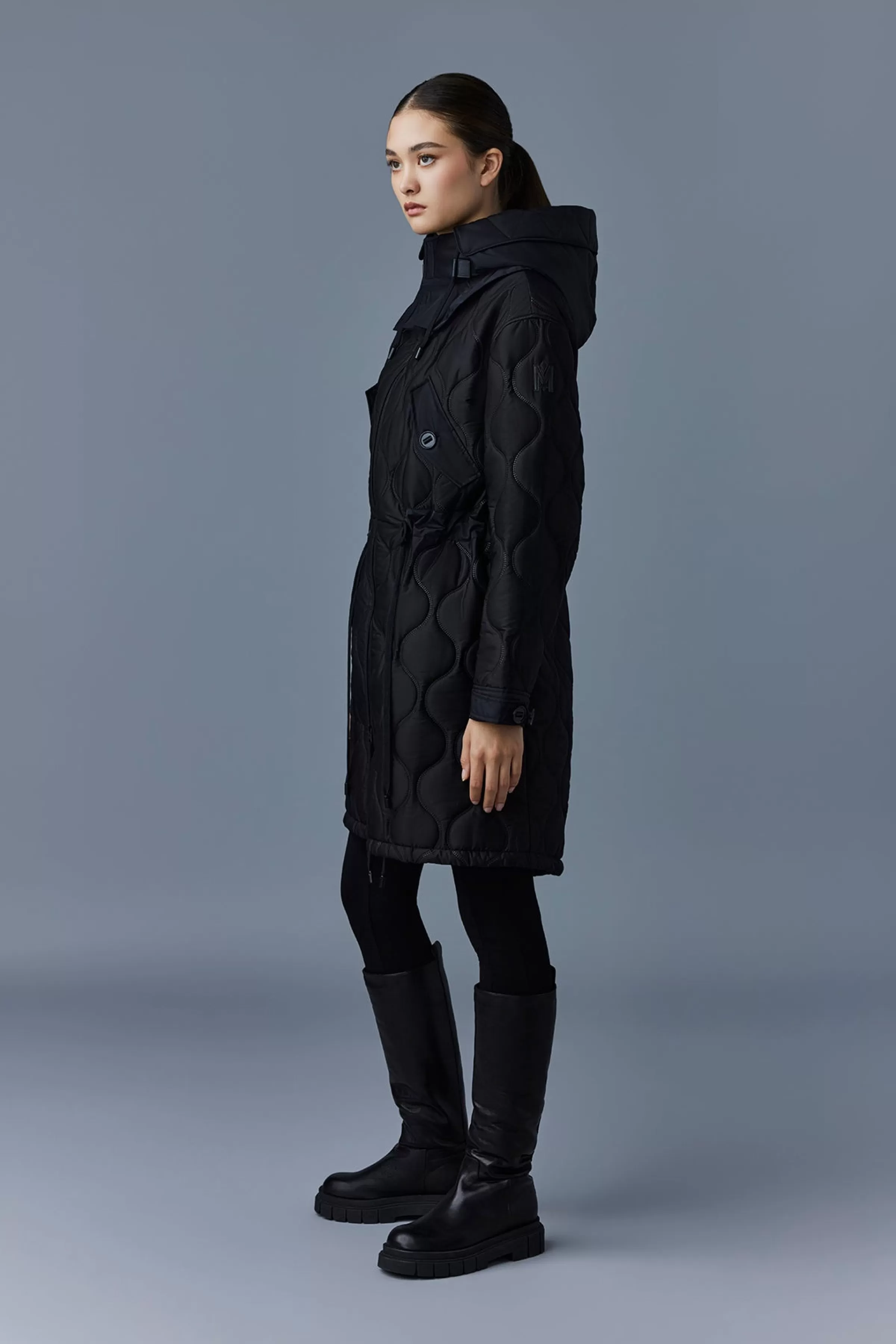 Kula, Heritage Quilted Long Coat For Ladies | ® US | Mackage Best