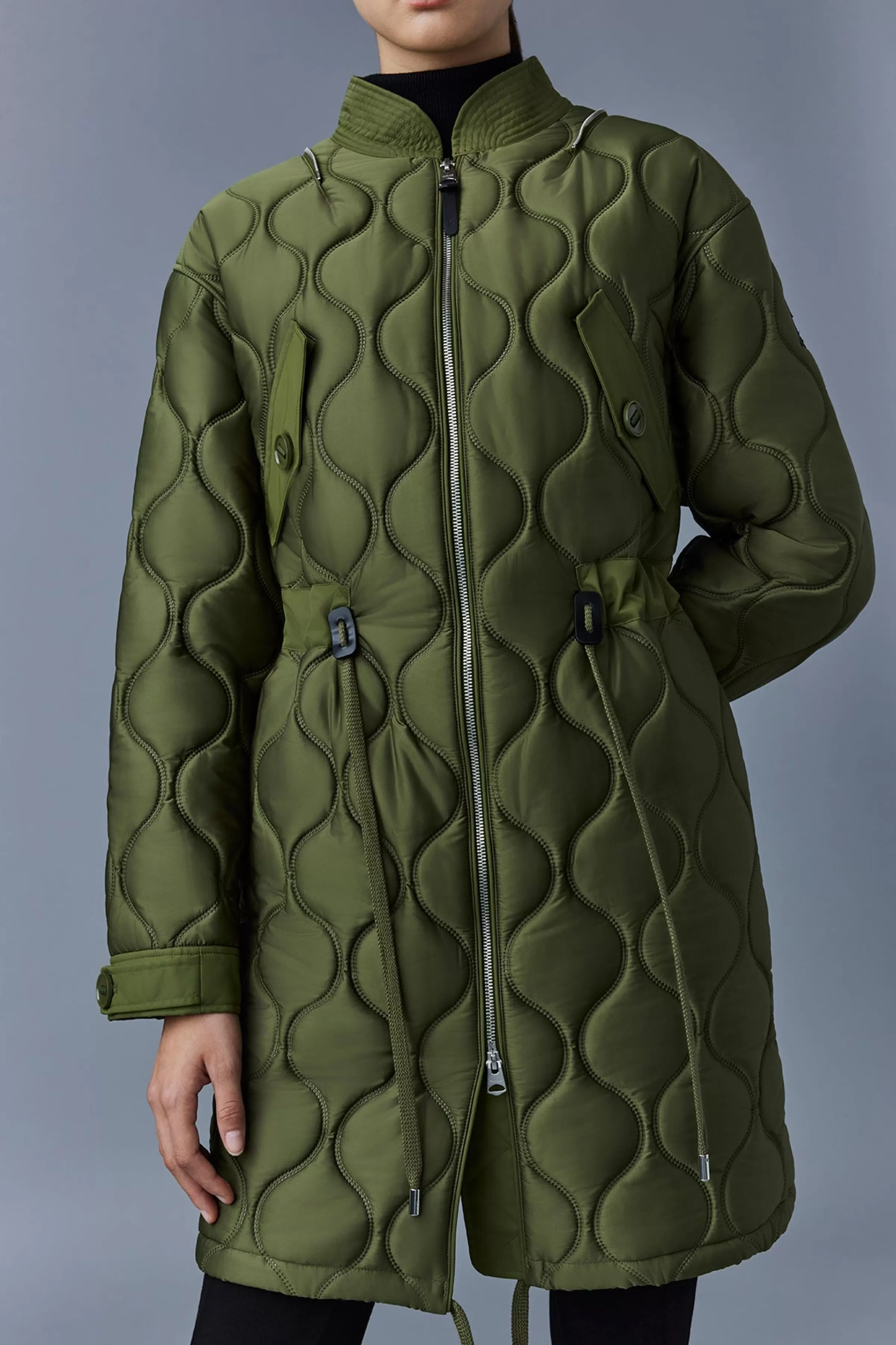 Kula, Heritage Quilted Long Coat For Ladies | ® US | Mackage Best