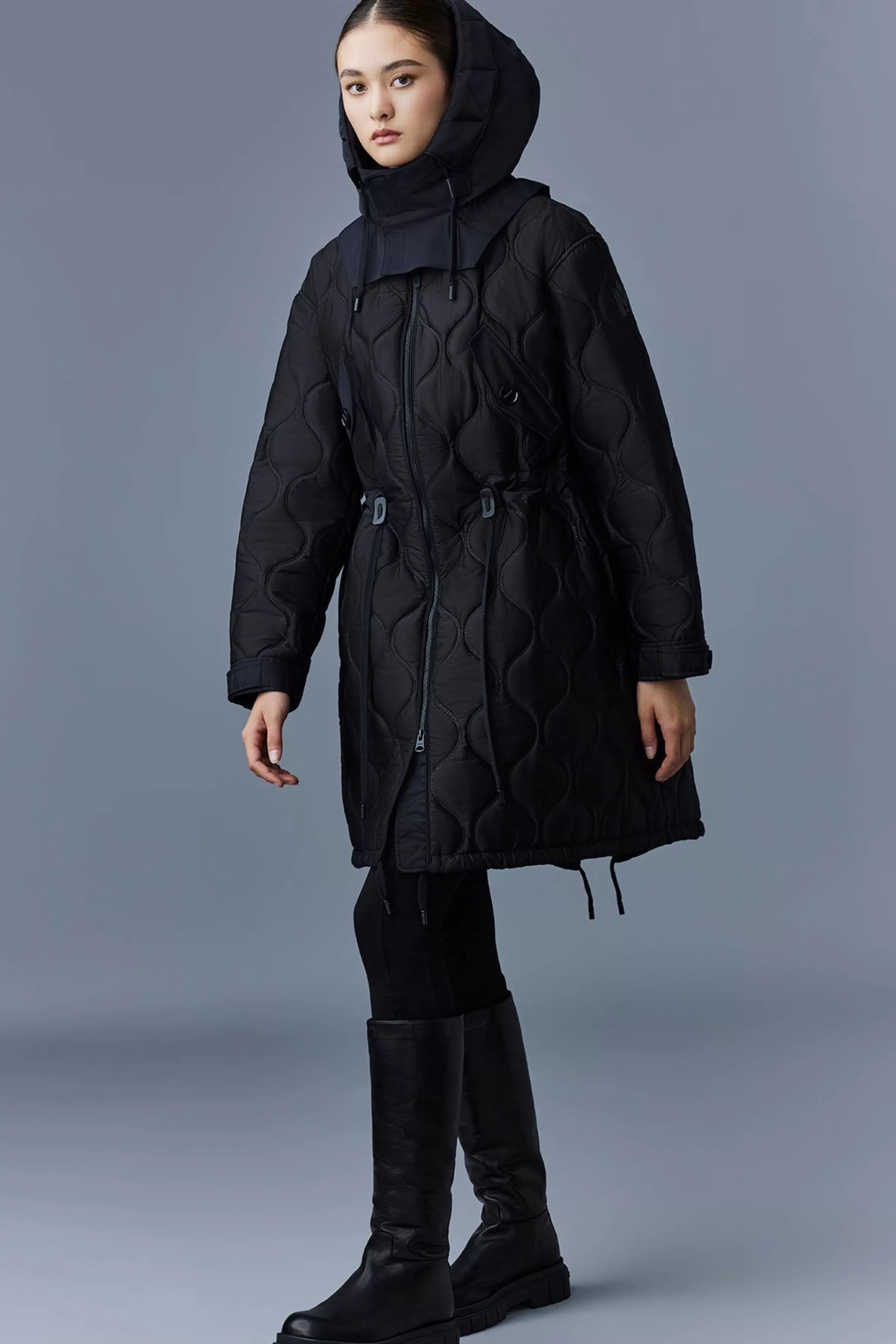 Kula, Heritage Quilted Long Coat For Ladies | ® US | Mackage Best
