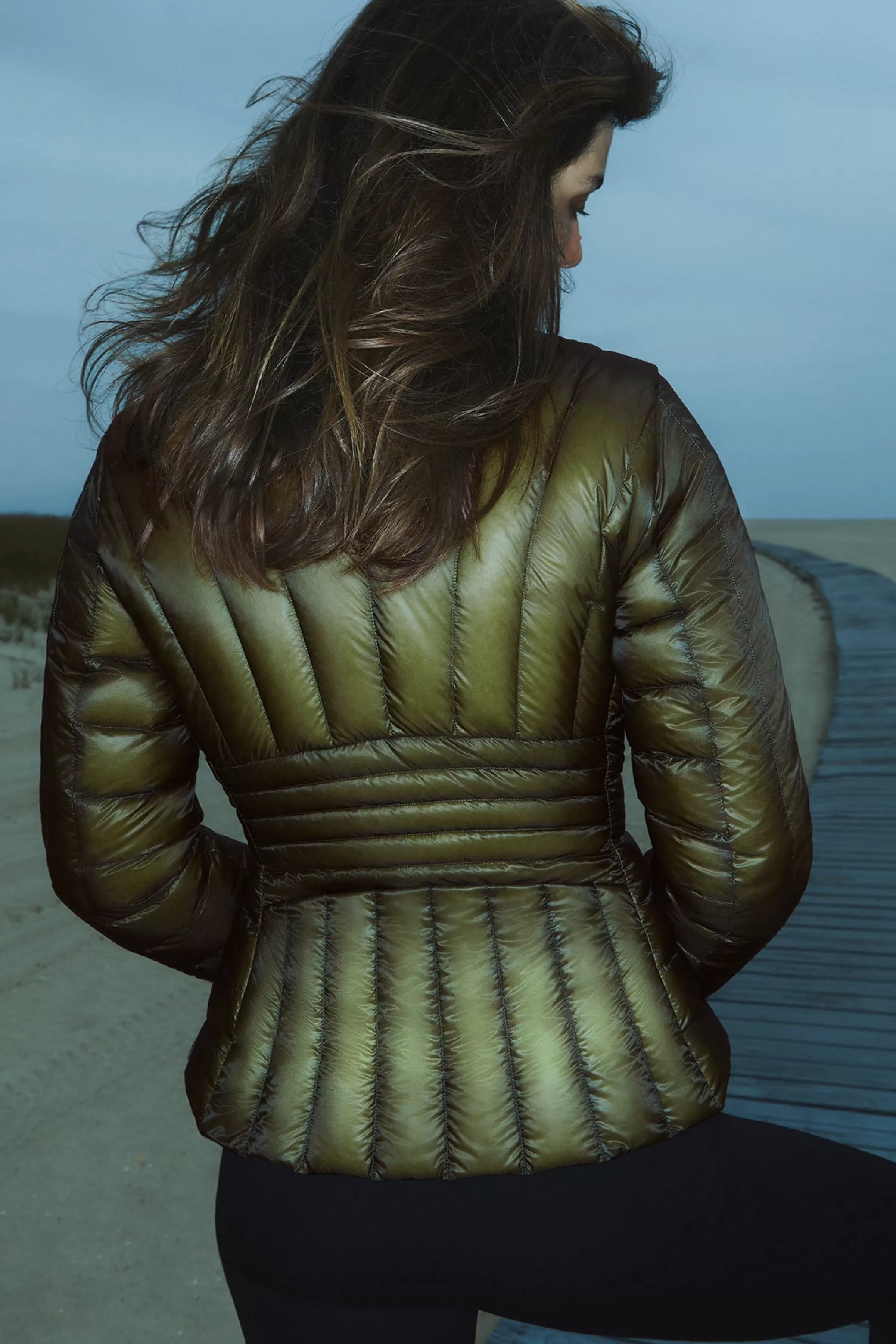 Lany, Light Down Vertical Quilted Jacket For Ladies | ® US | Mackage Outlet