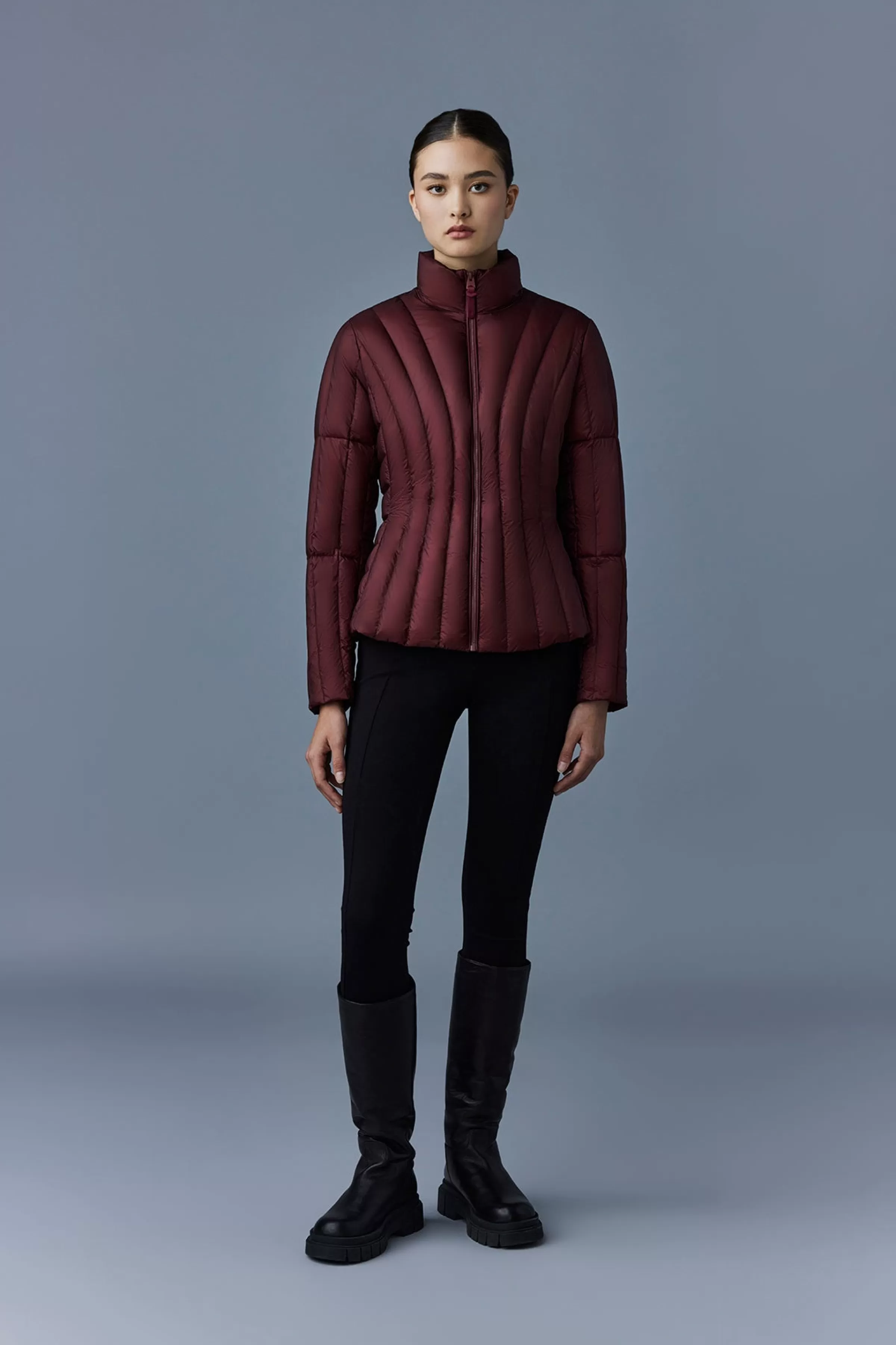 Lany, Light Down Vertical Quilted Jacket For Ladies | ® US | Mackage Outlet