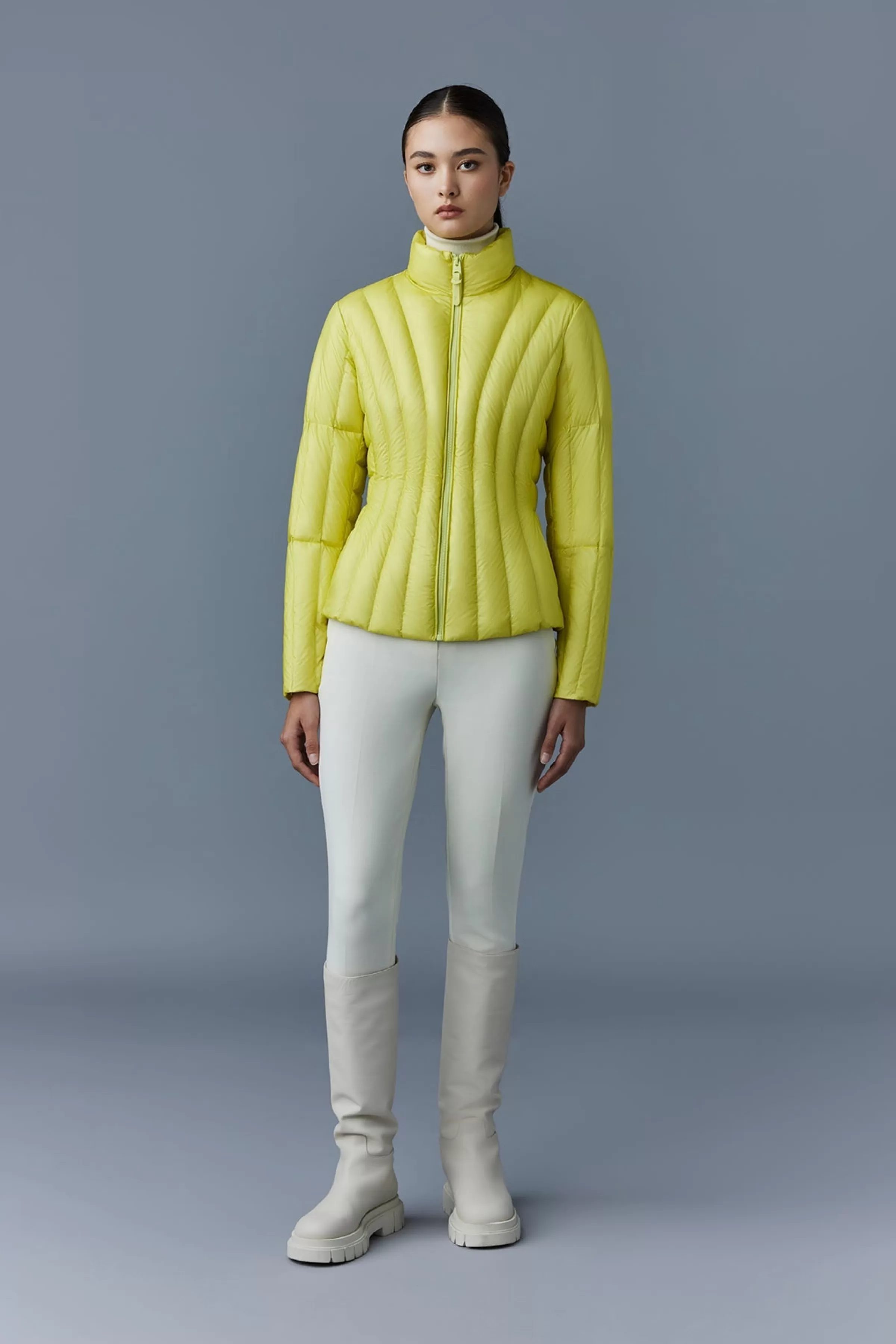 Lany, Light Down Vertical Quilted Jacket For Ladies | ® US | Mackage Outlet