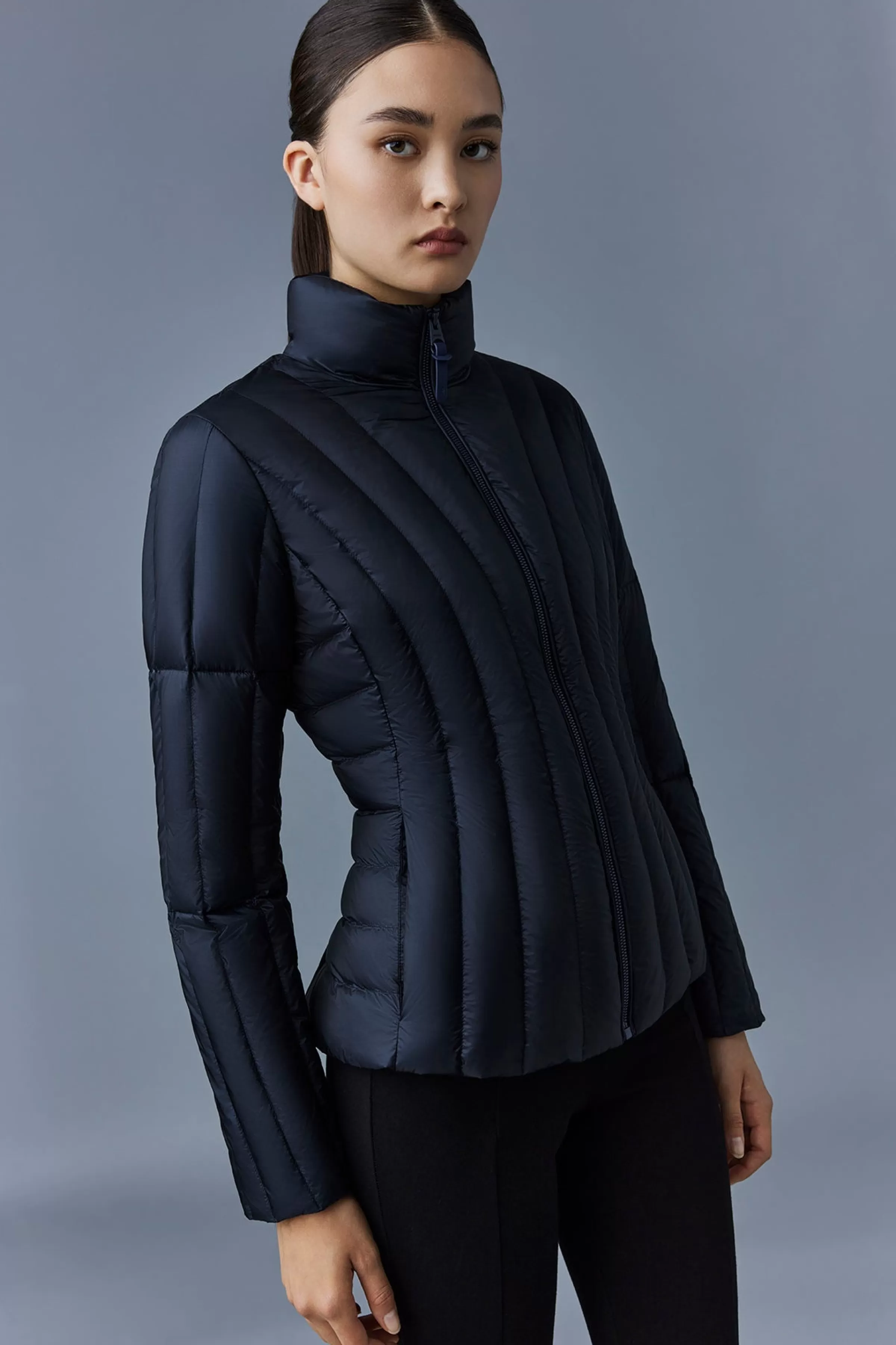Lany, Light Down Vertical Quilted Jacket For Ladies | ® US | Mackage Outlet
