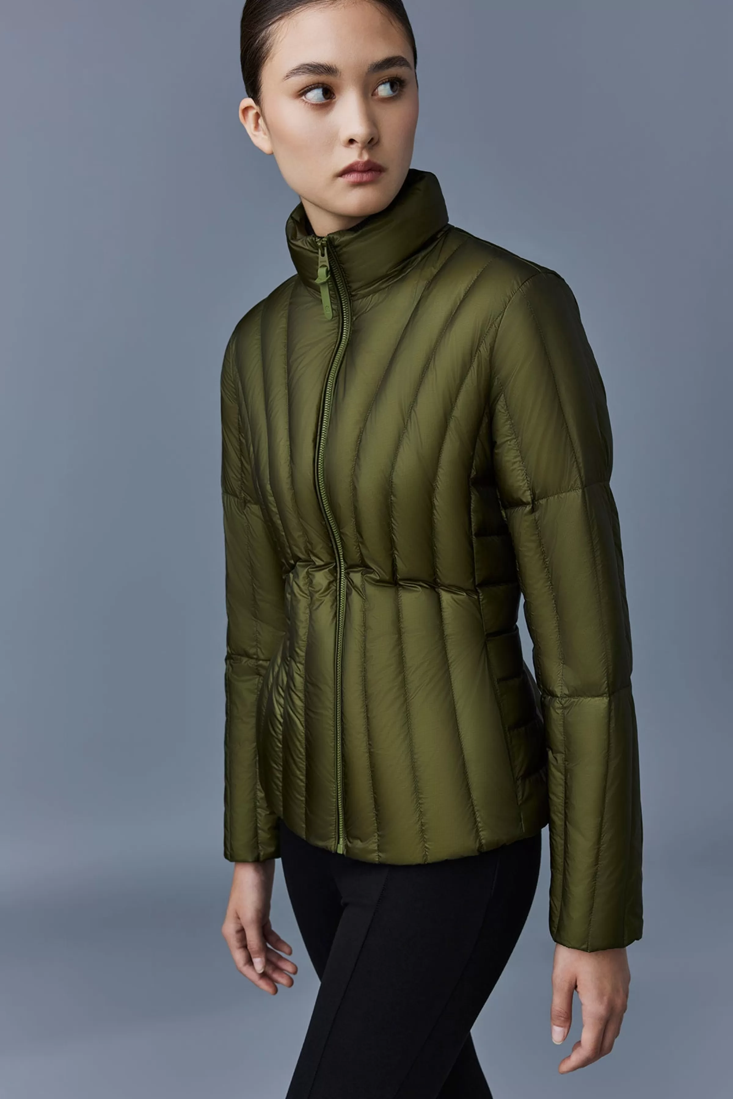 Lany, Light Down Vertical Quilted Jacket For Ladies | ® US | Mackage Outlet