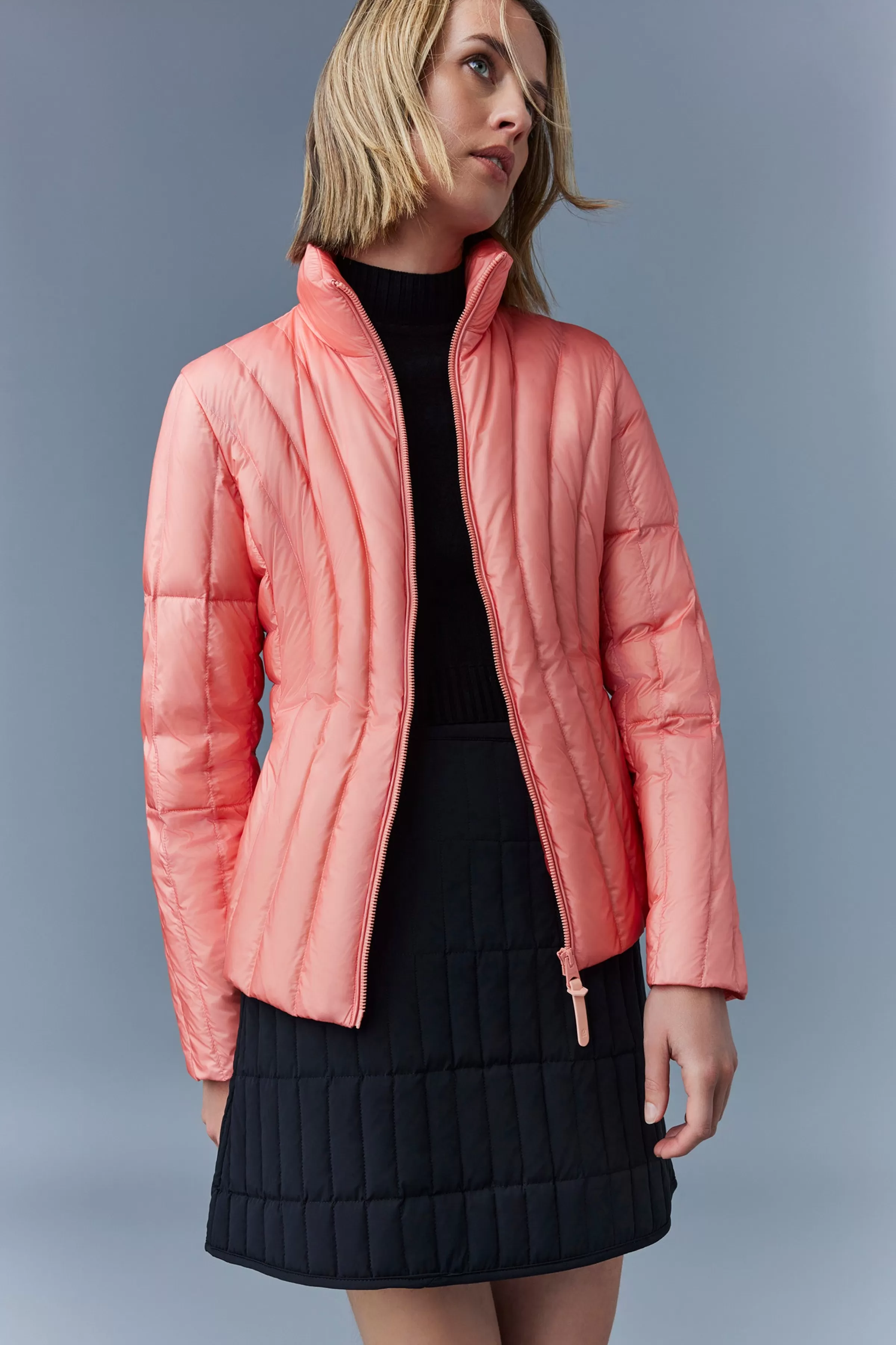 Lany, Light Down Vertical Quilted Jacket For Ladies | ® US | Mackage Outlet