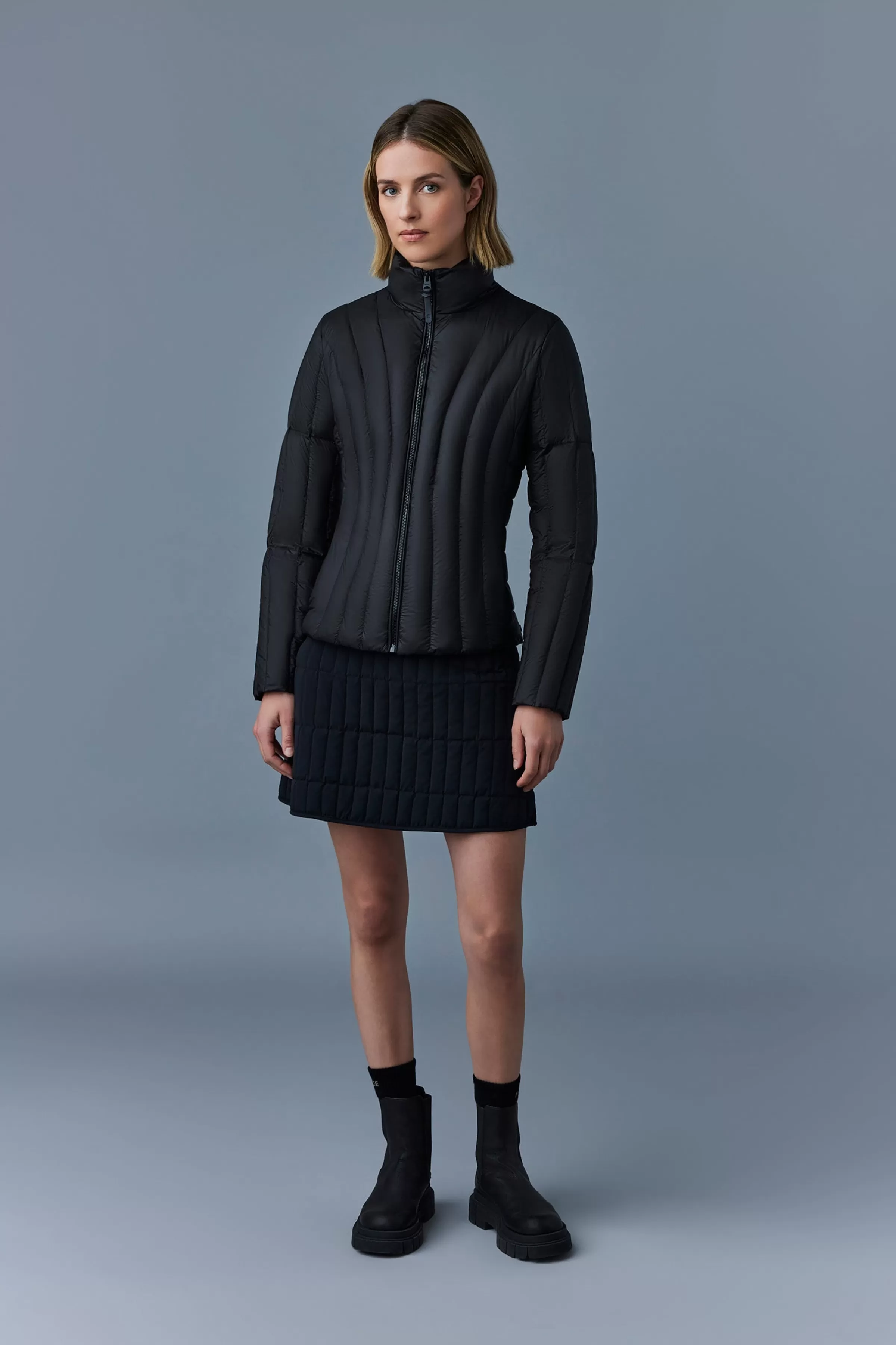 Lany, Light Down Vertical Quilted Jacket For Ladies | ® US | Mackage New