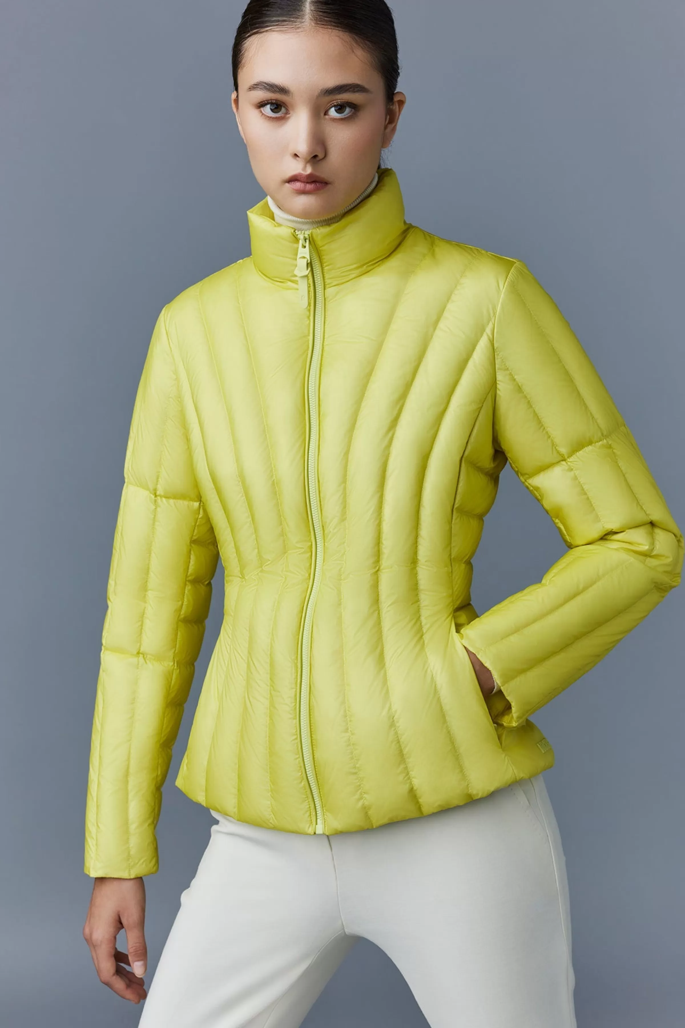 Lany, Light Down Vertical Quilted Jacket For Ladies | ® US | Mackage New