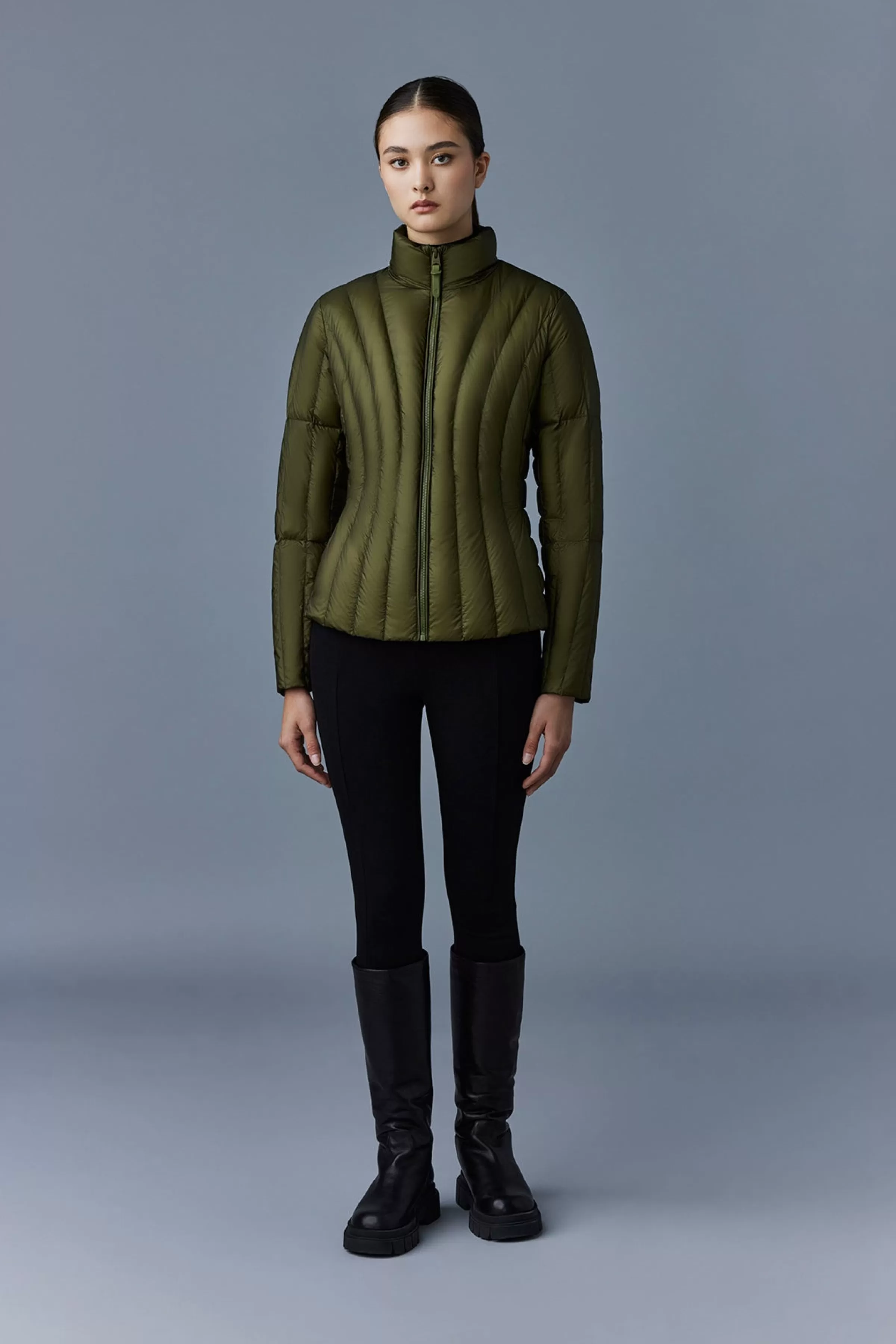 Lany, Light Down Vertical Quilted Jacket For Ladies | ® US | Mackage New