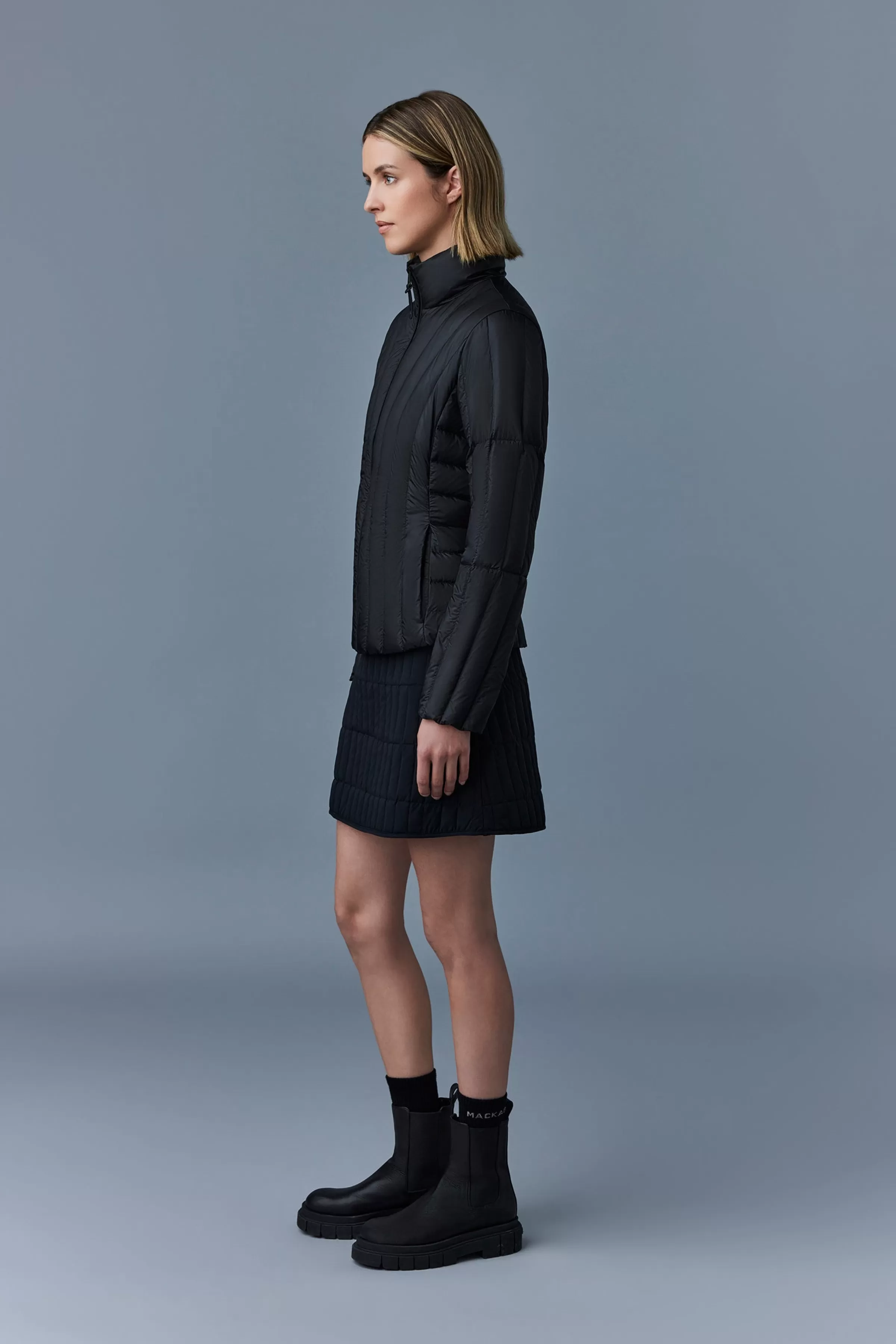 Lany, Light Down Vertical Quilted Jacket For Ladies | ® US | Mackage New