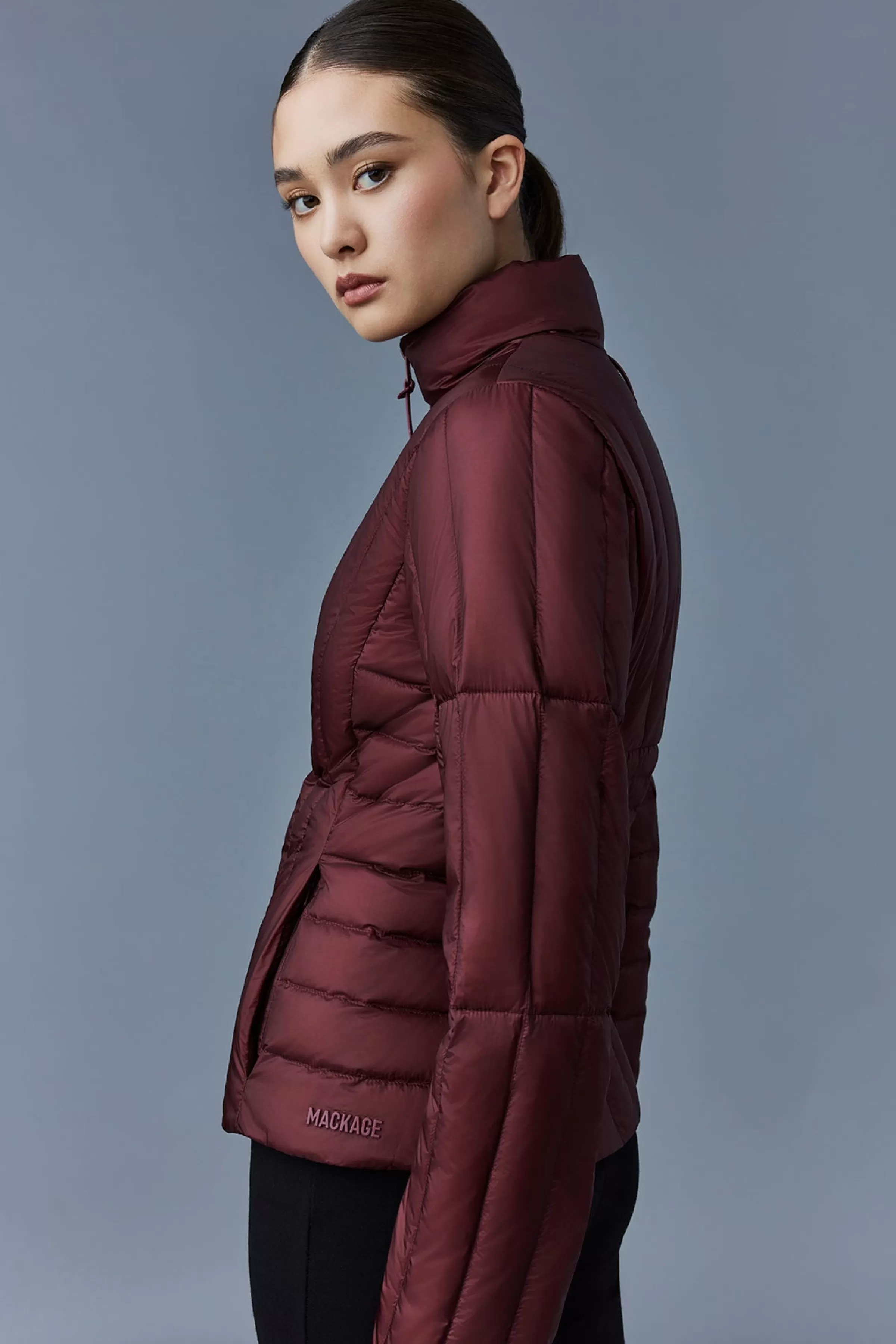 Lany, Light Down Vertical Quilted Jacket For Ladies | ® US | Mackage New