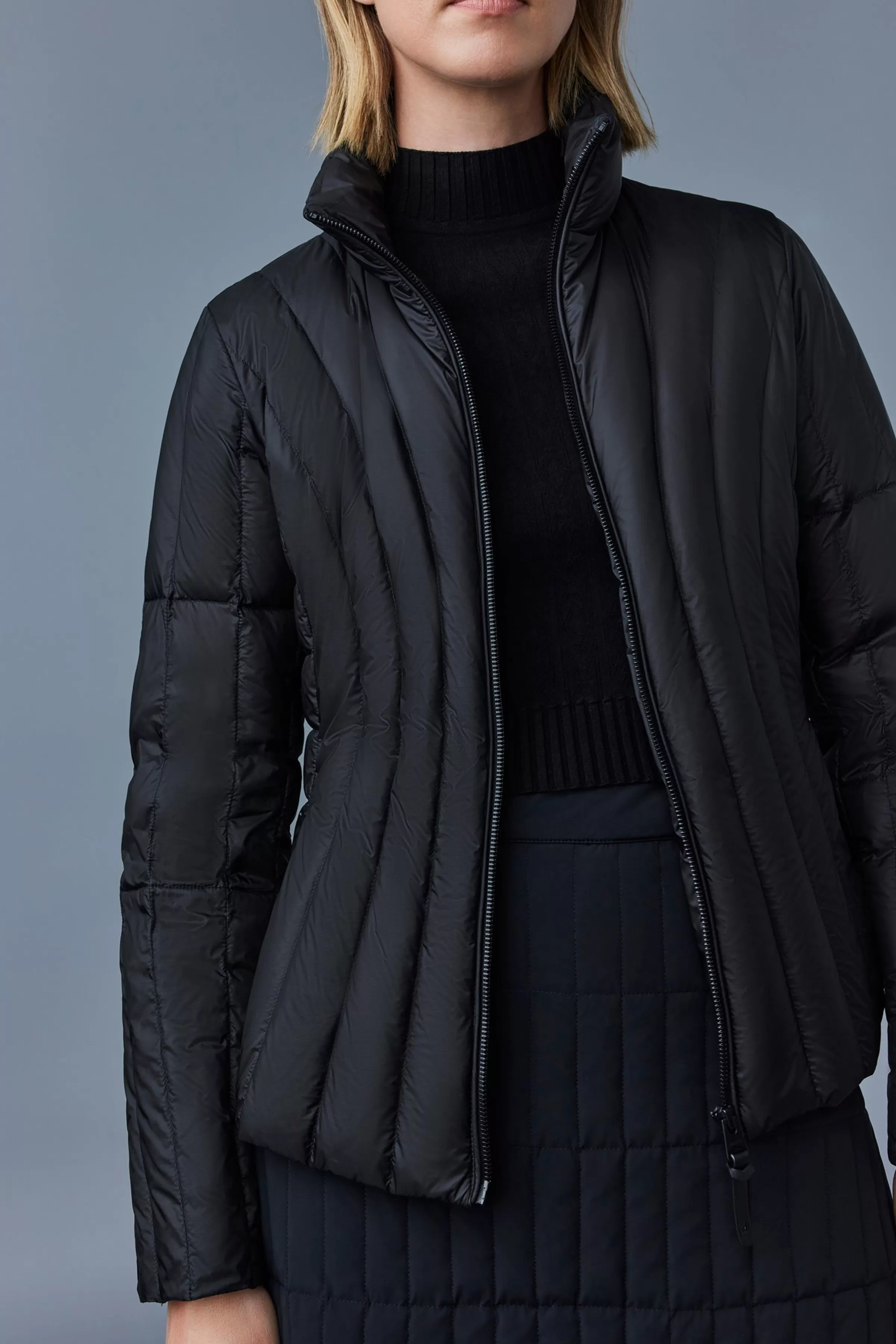 Lany, Light Down Vertical Quilted Jacket For Ladies | ® US | Mackage New