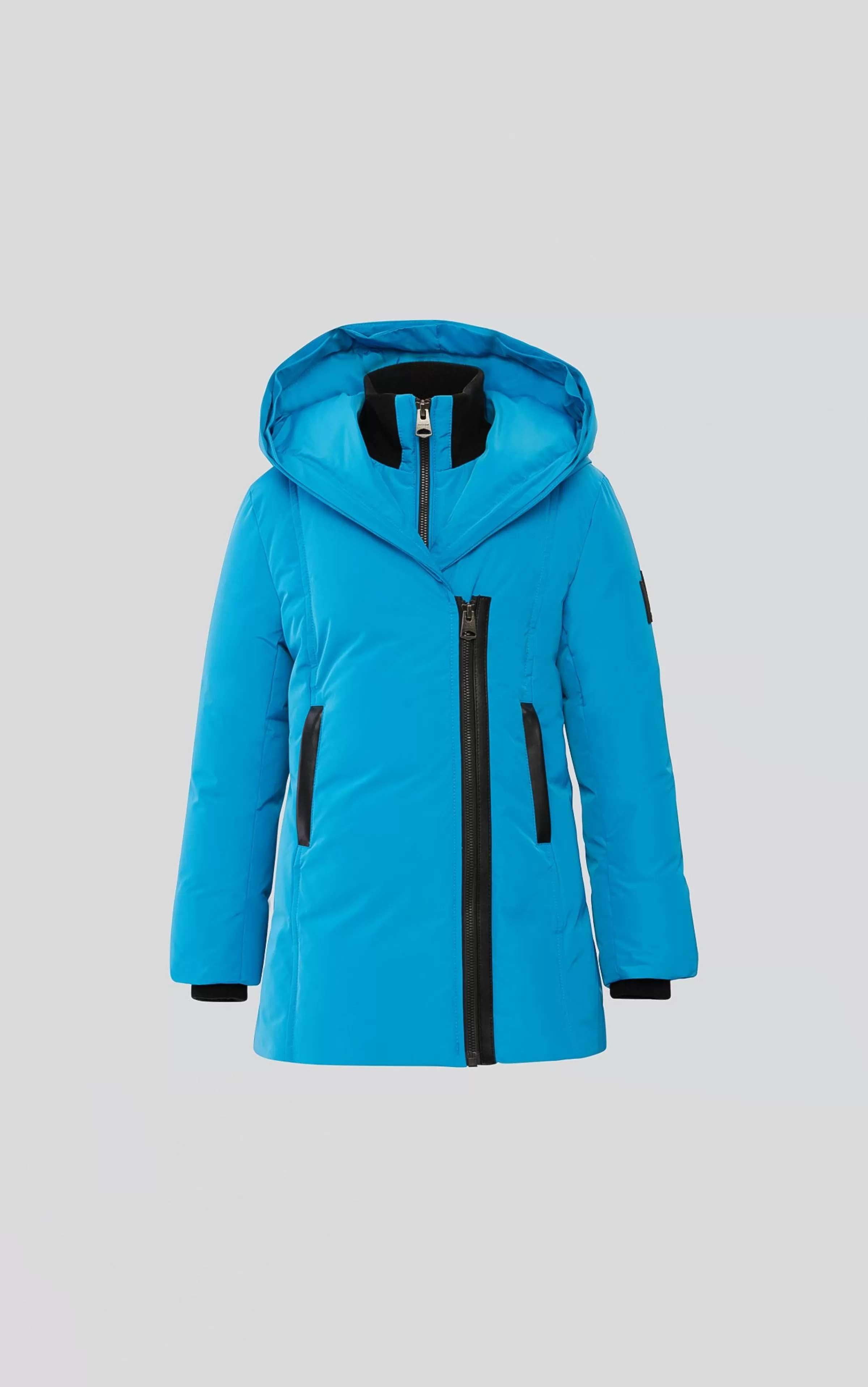 Leelee, Down Coat With Removable Silver Fox Signature Collar For Kids (8-14 Years) | ® US | Mackage Fashion