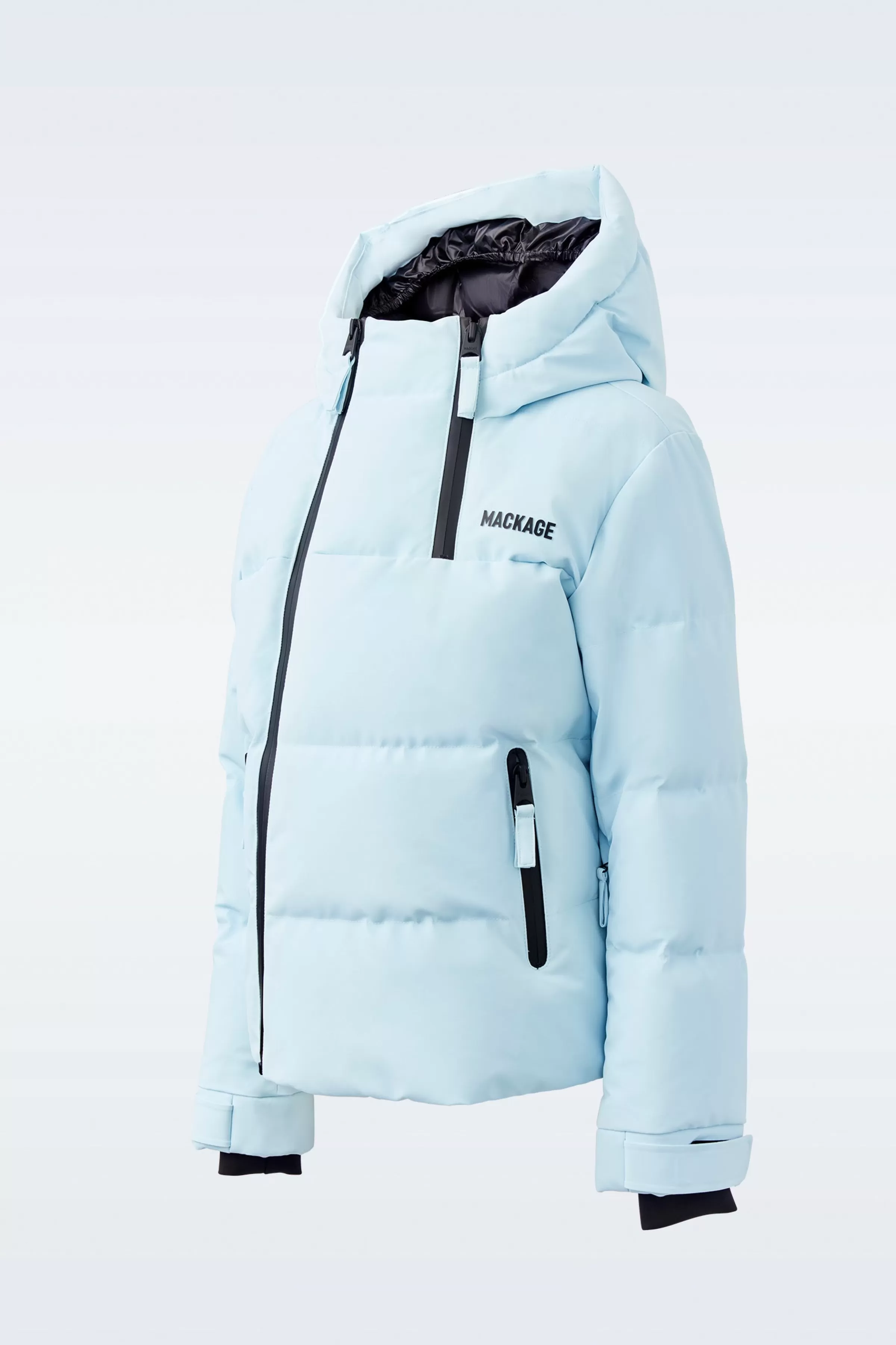 Leland, Lightweight Down Ski Jacket With Hood For Kids (8-14 Years) | ® US | Mackage Discount