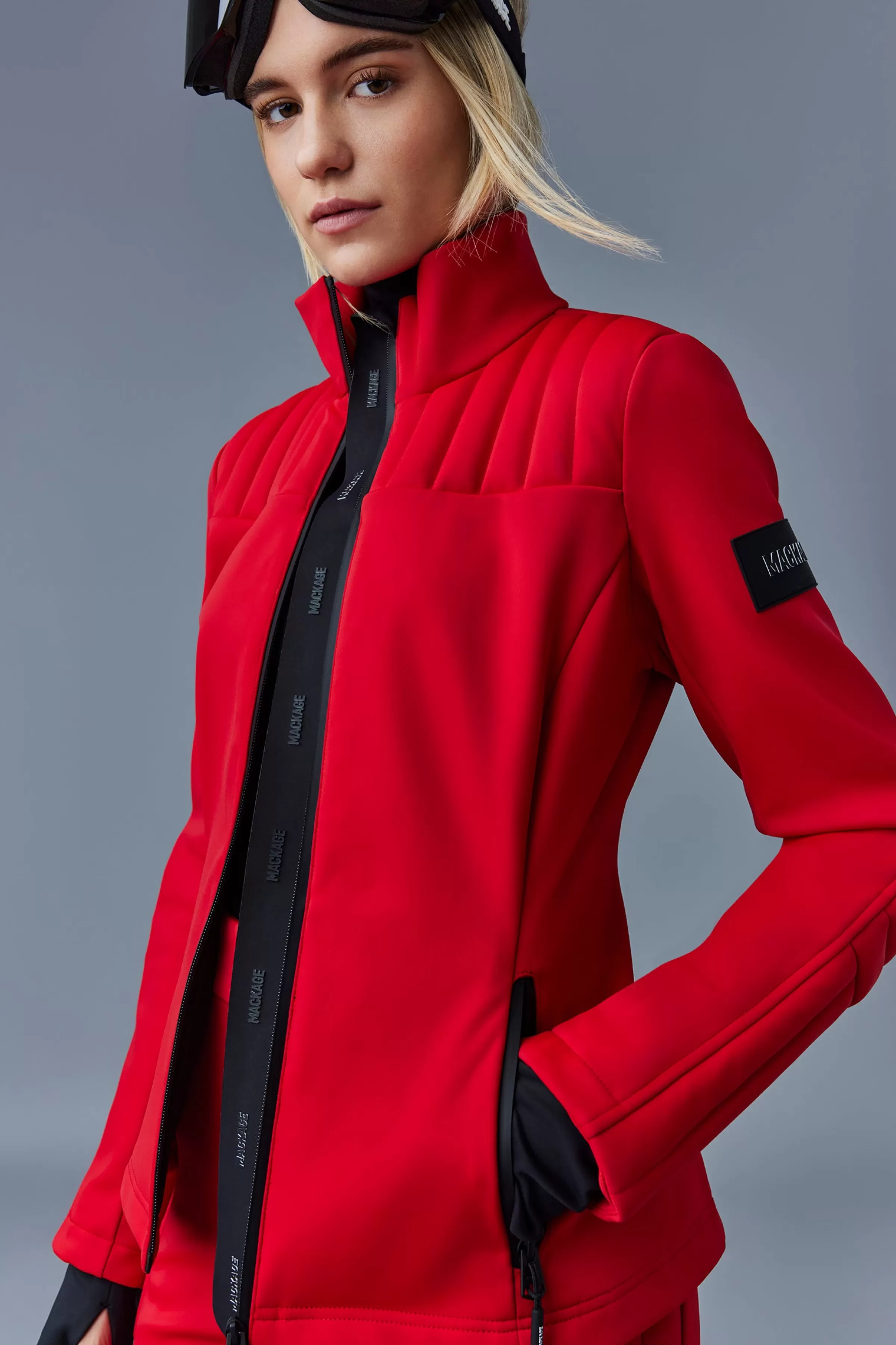 Lenora, Bonded 3-layer Ski Jacket With Stand Collar For Ladies | ® US | Mackage Cheap