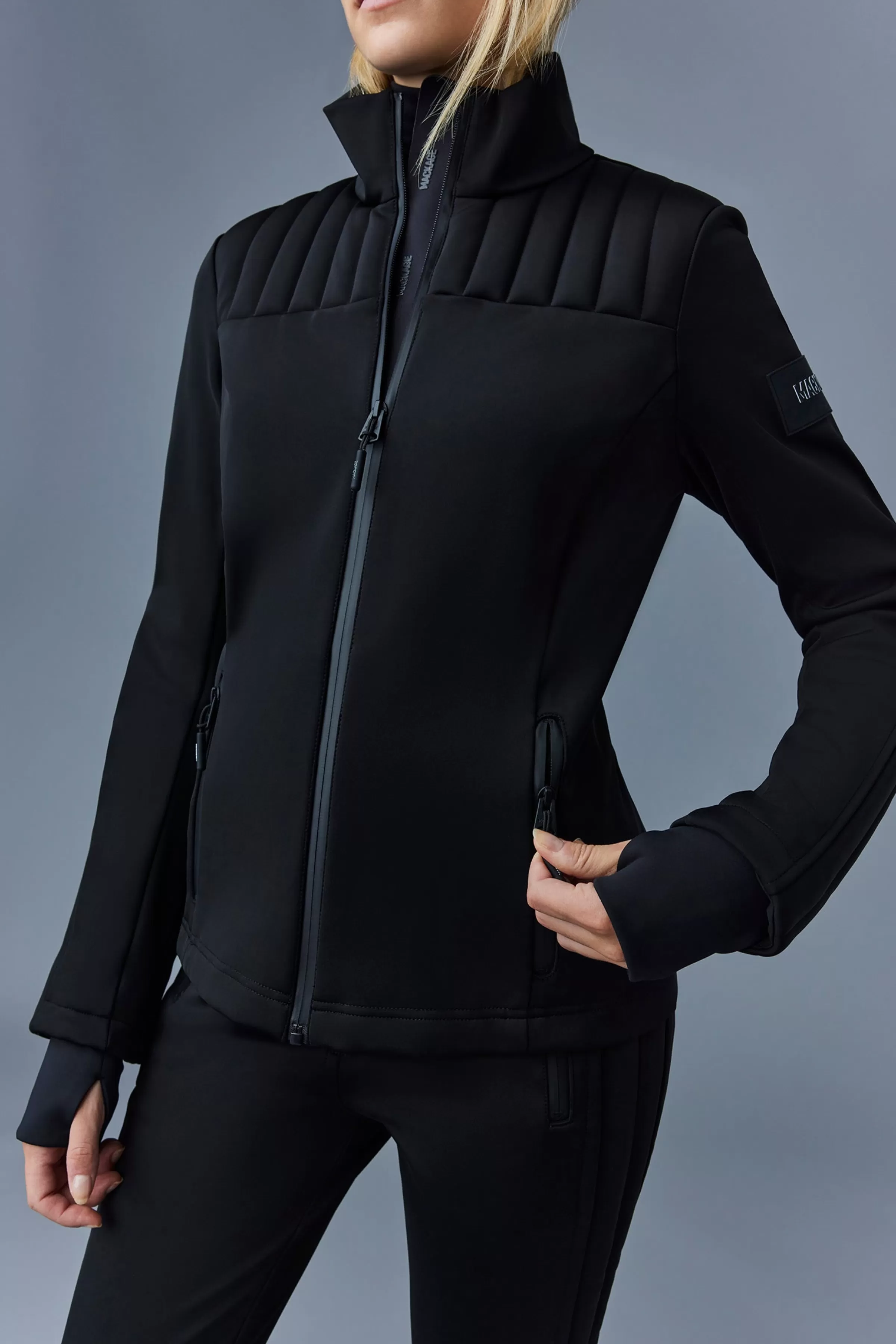 Lenora, Bonded 3-layer Ski Jacket With Stand Collar For Ladies | ® US | Mackage Cheap