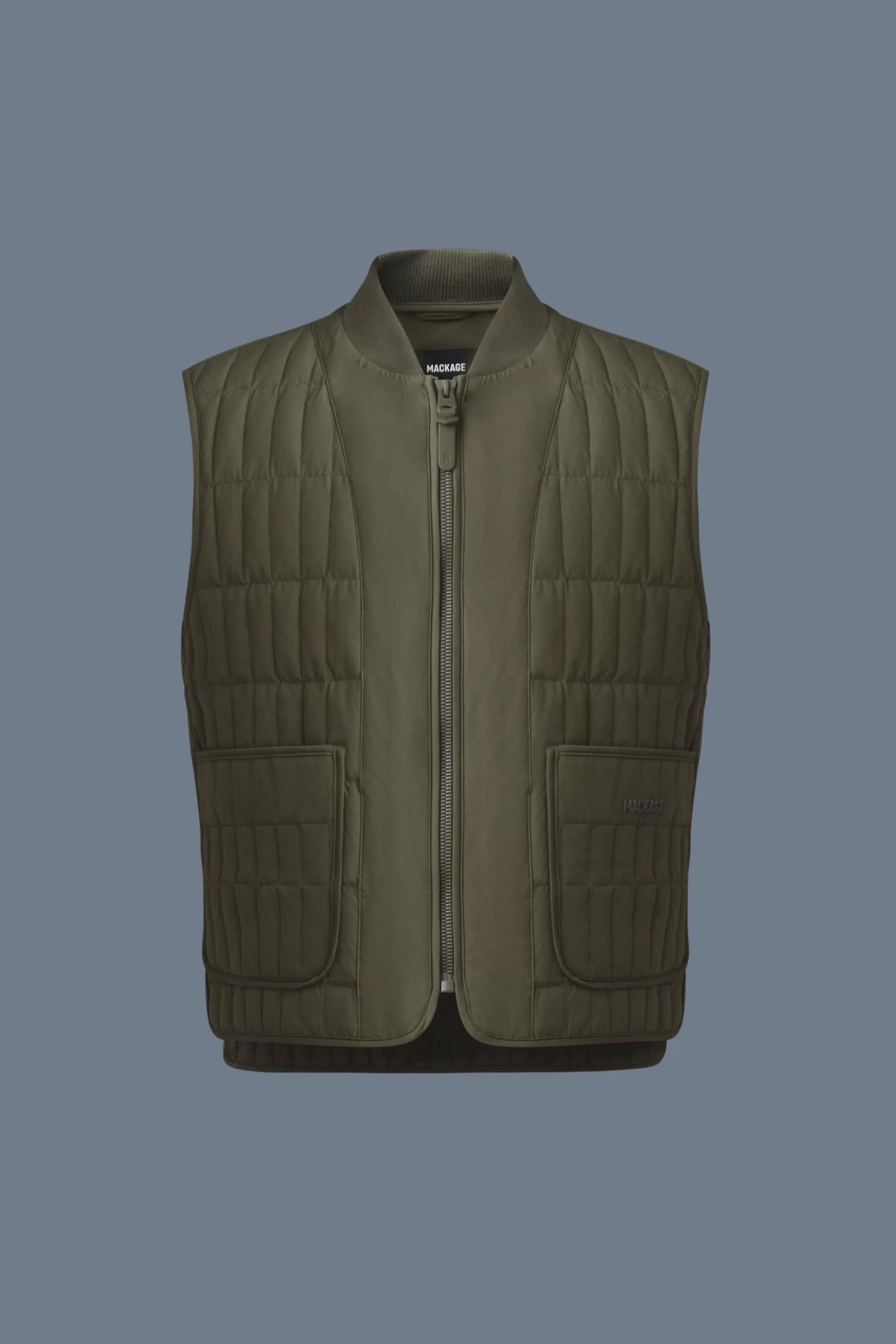 Levi, Light Down Vertical Quilted Vest | ® US | Mackage Online