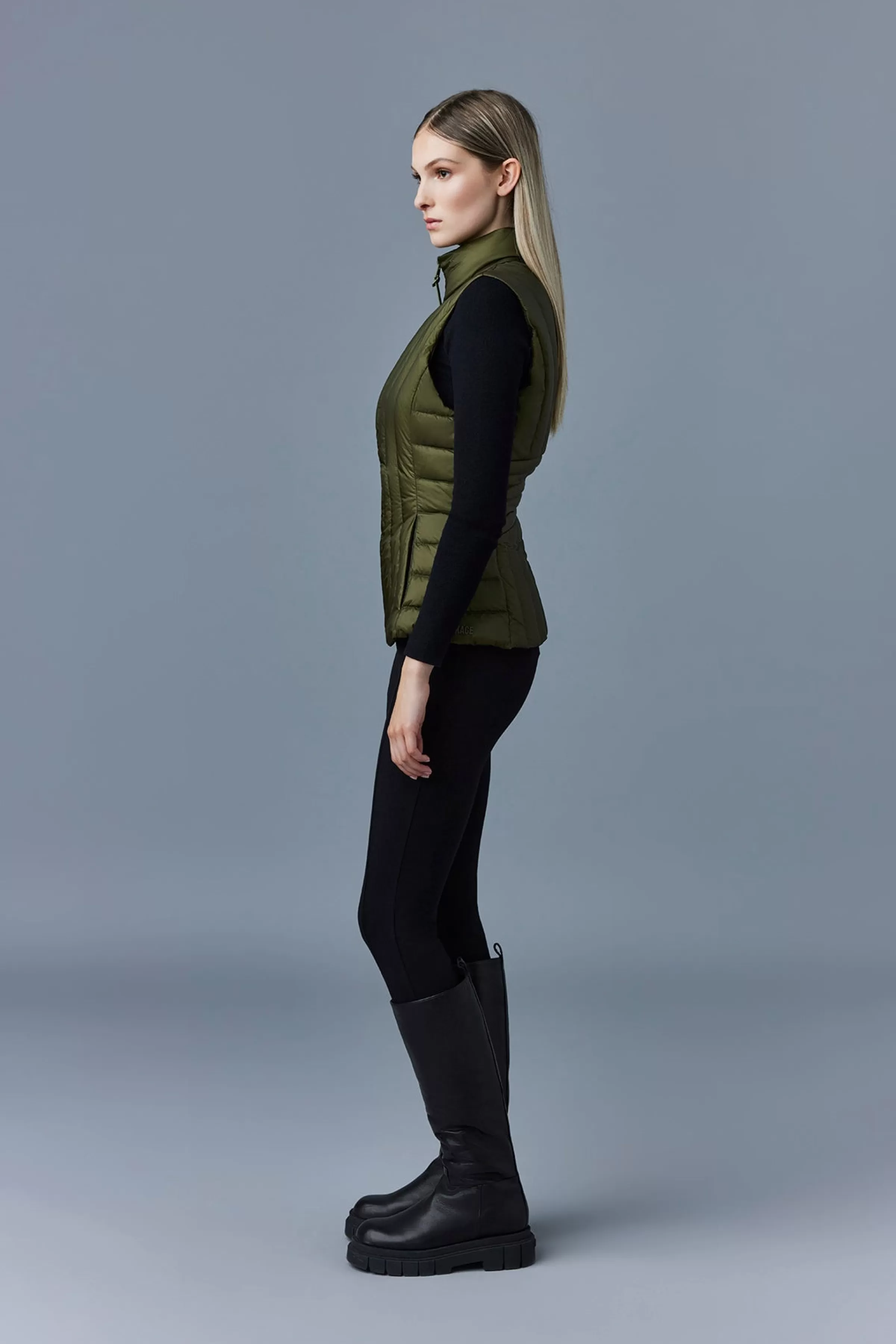Lilyan, Light Down Vertical Quilted Vest For Ladies | ® US | Mackage Flash Sale