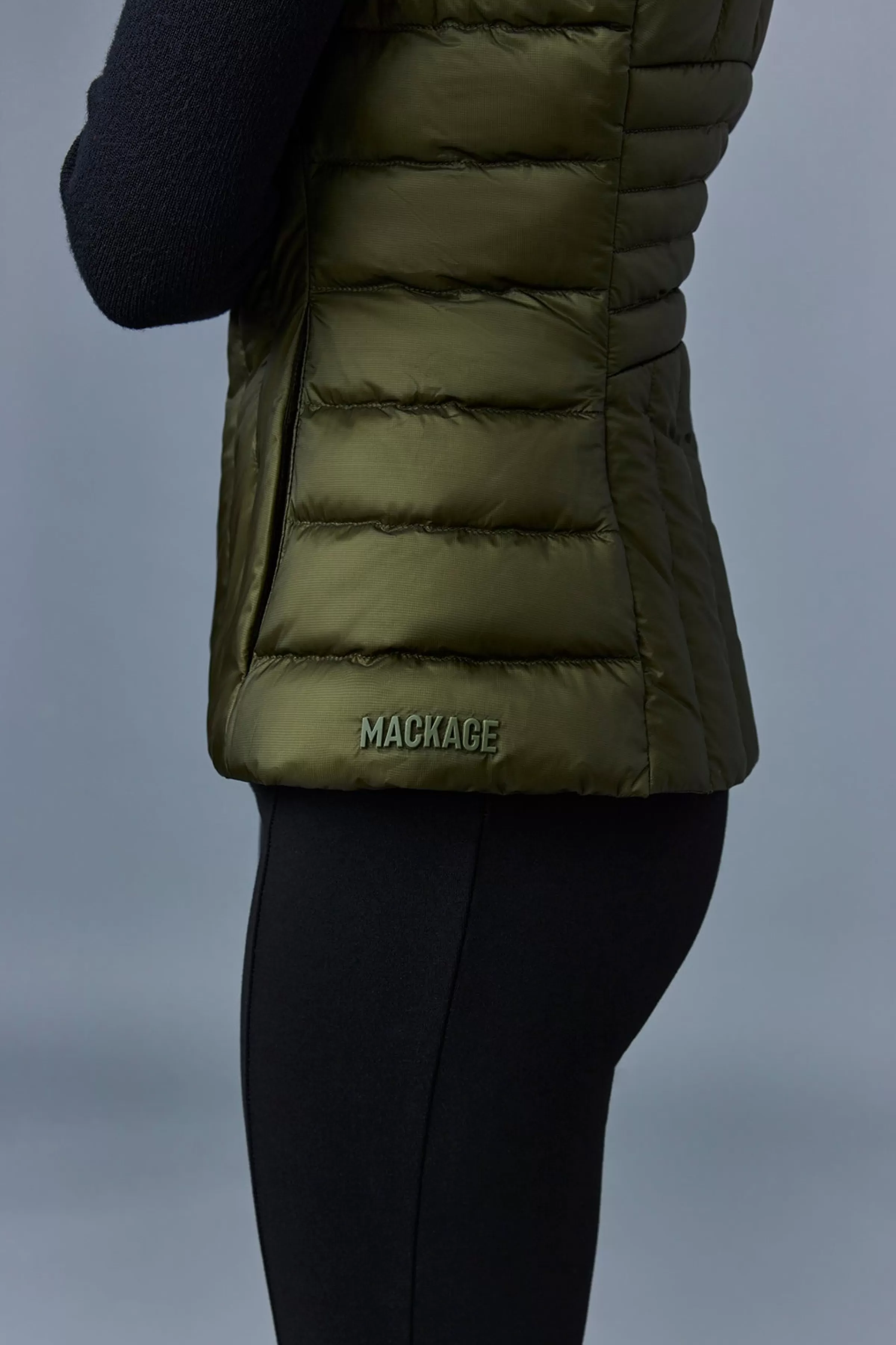 Lilyan, Light Down Vertical Quilted Vest For Ladies | ® US | Mackage Flash Sale