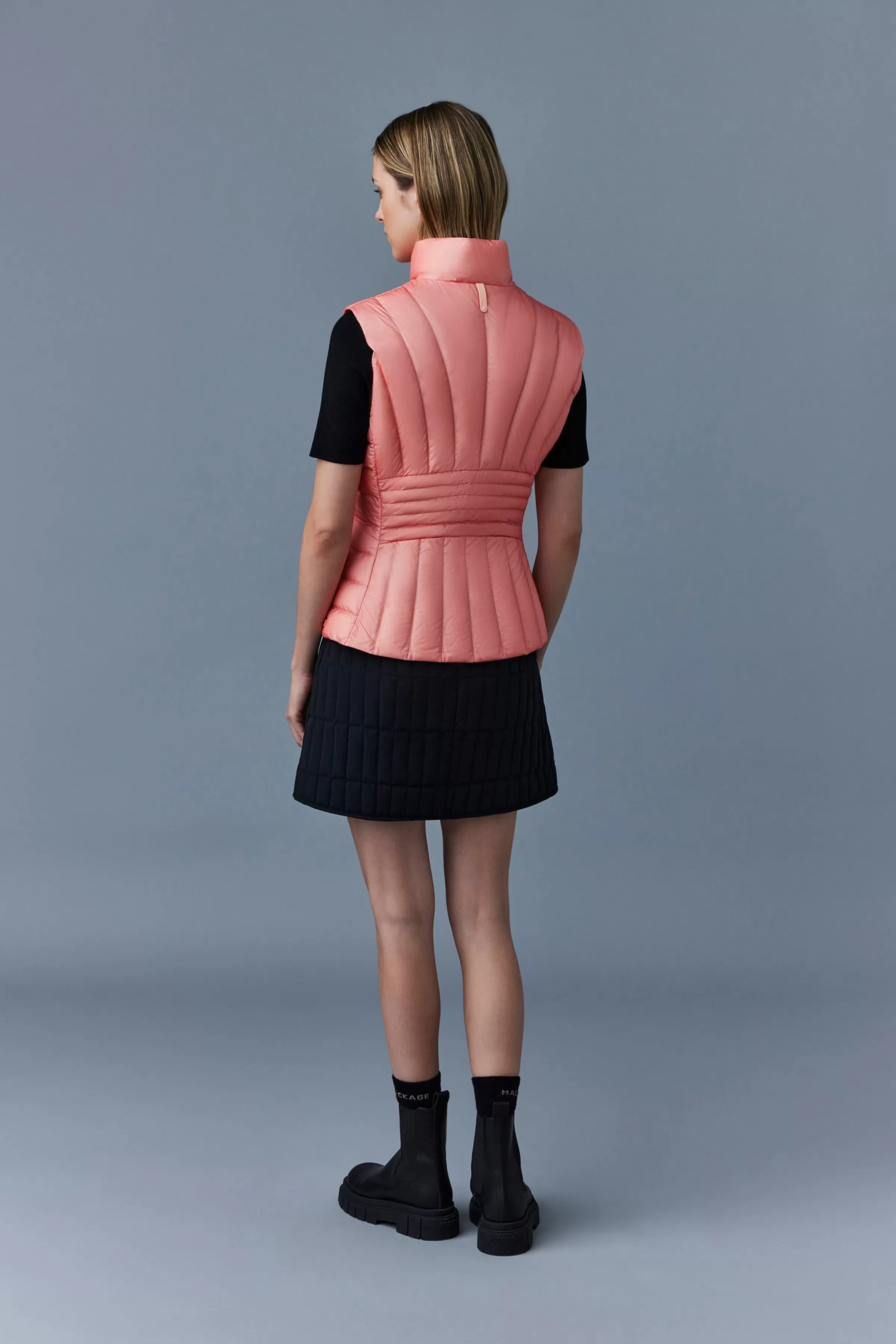 Lilyan, Light Down Vertical Quilted Vest For Ladies | ® US | Mackage Flash Sale