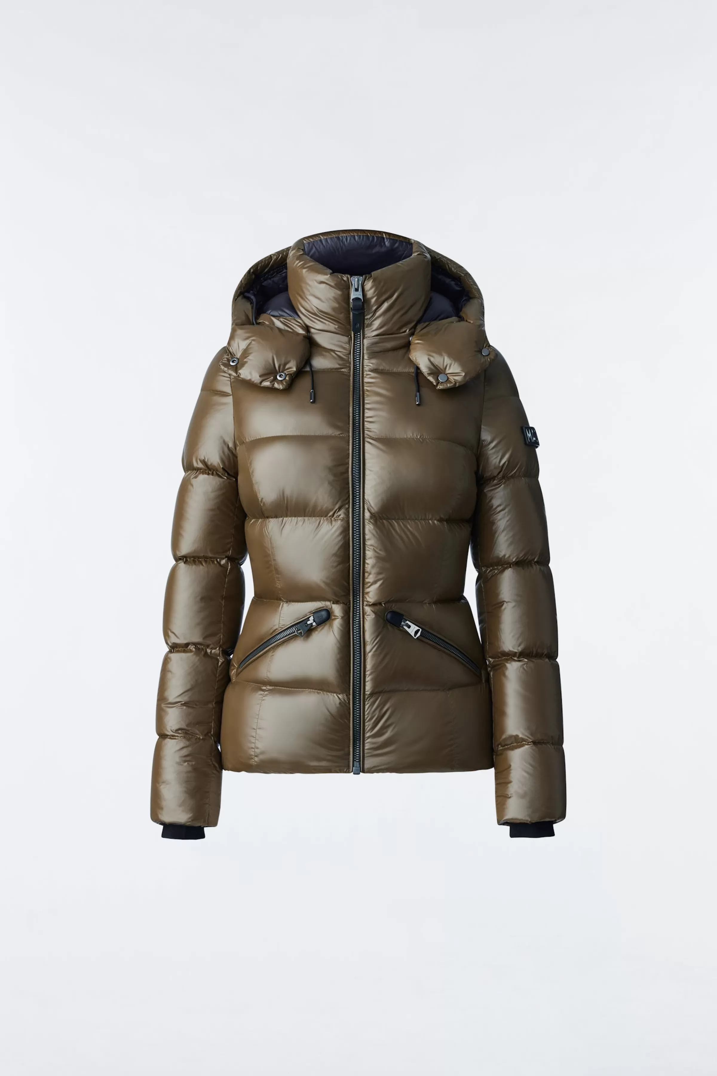 Madalyn, Lustrous Light Down Jacket With Hood For Ladies | ® US | Mackage Online