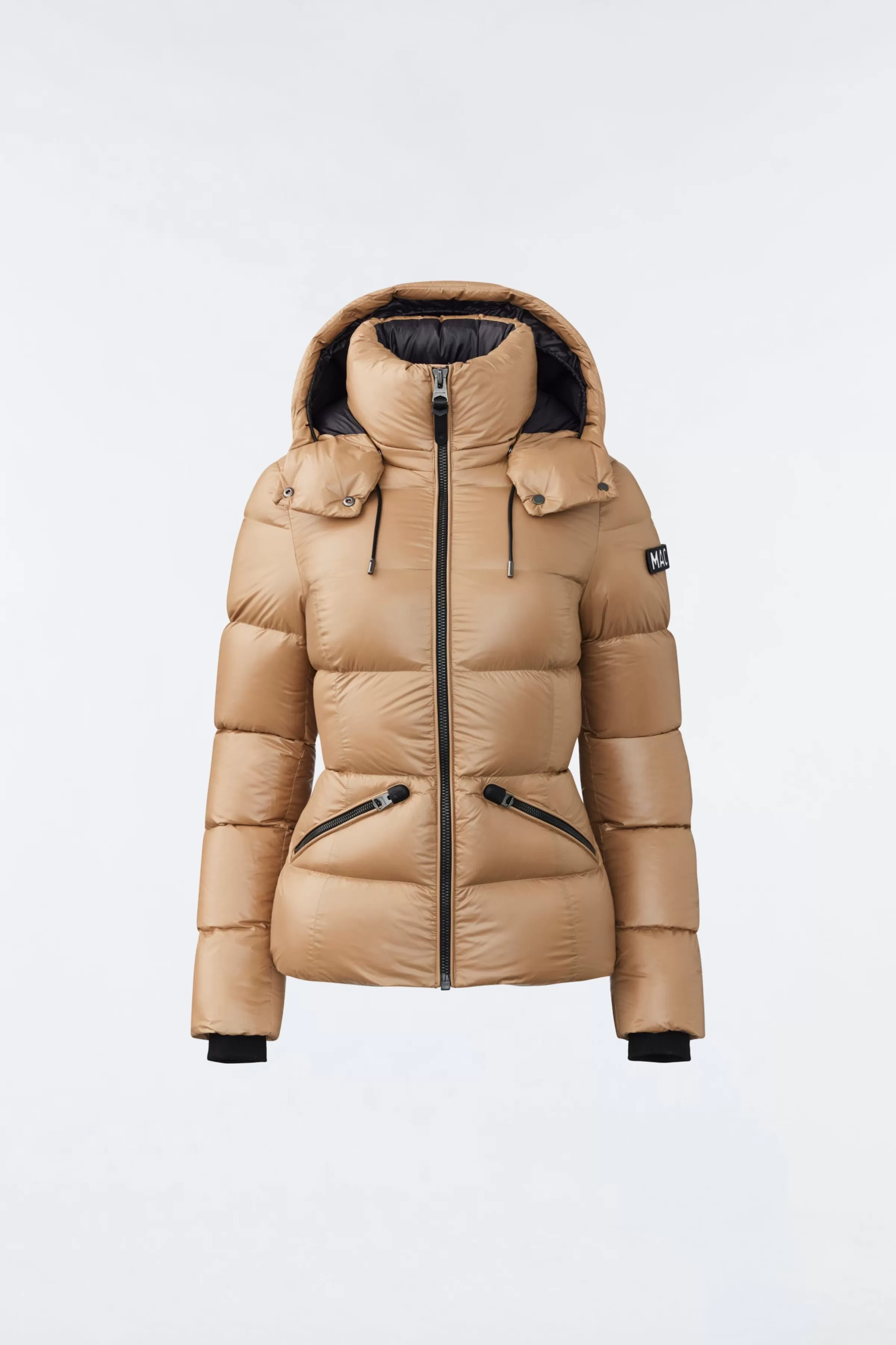 Madalyn, Lustrous Light Down Jacket With Hood For Ladies | ® US | Mackage Online
