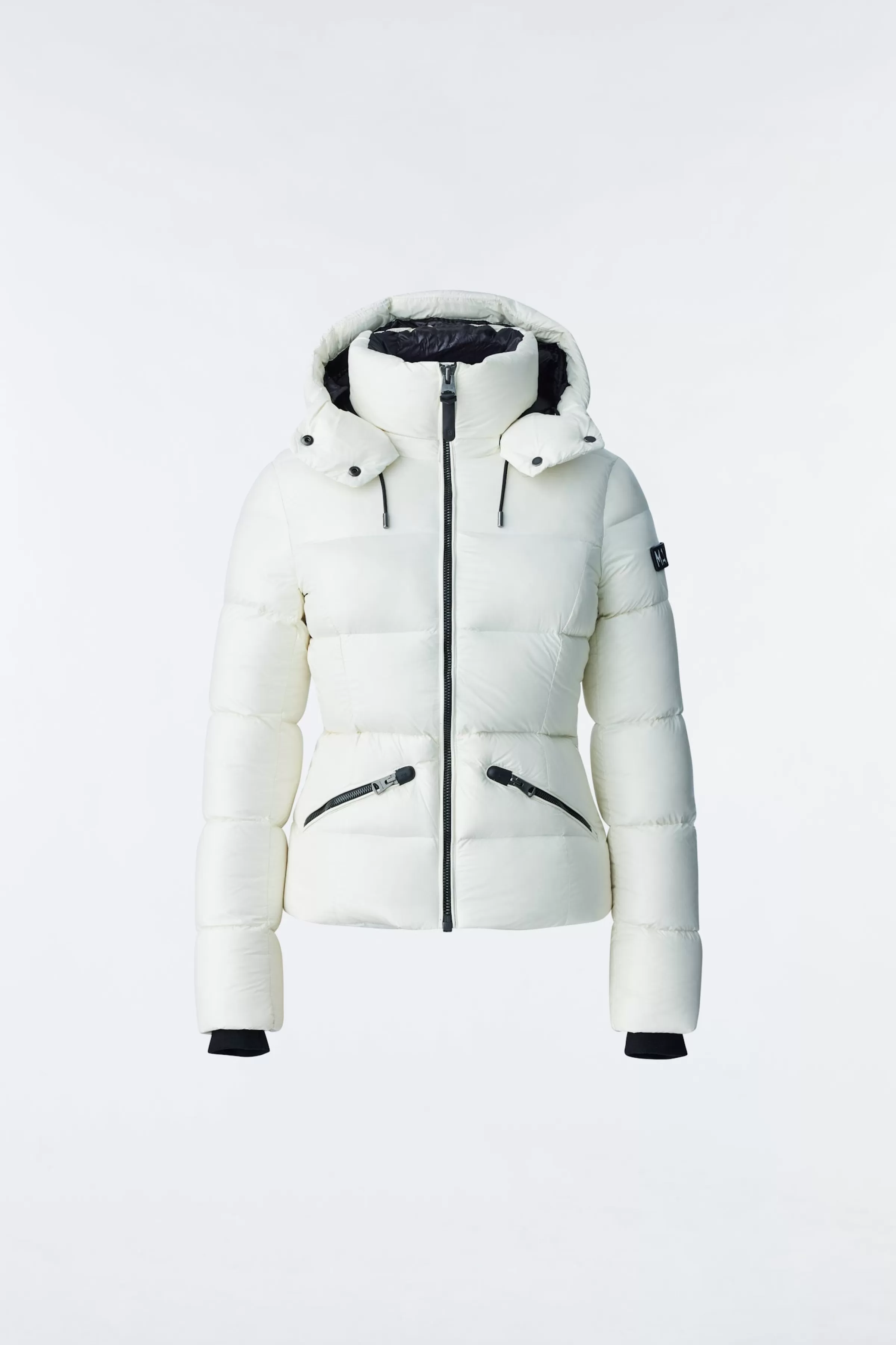 Madalyn, Lustrous Light Down Jacket With Hood For Ladies | ® US | Mackage Online