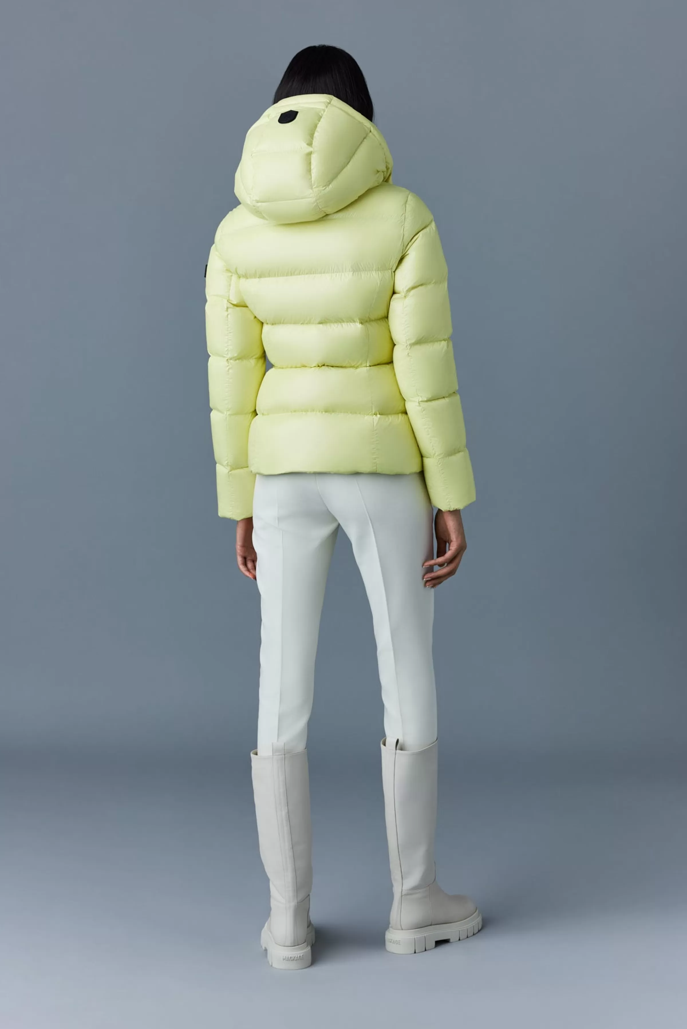 Madalyn, Lustrous Light Down Jacket With Hood For Ladies | ® US | Mackage Online