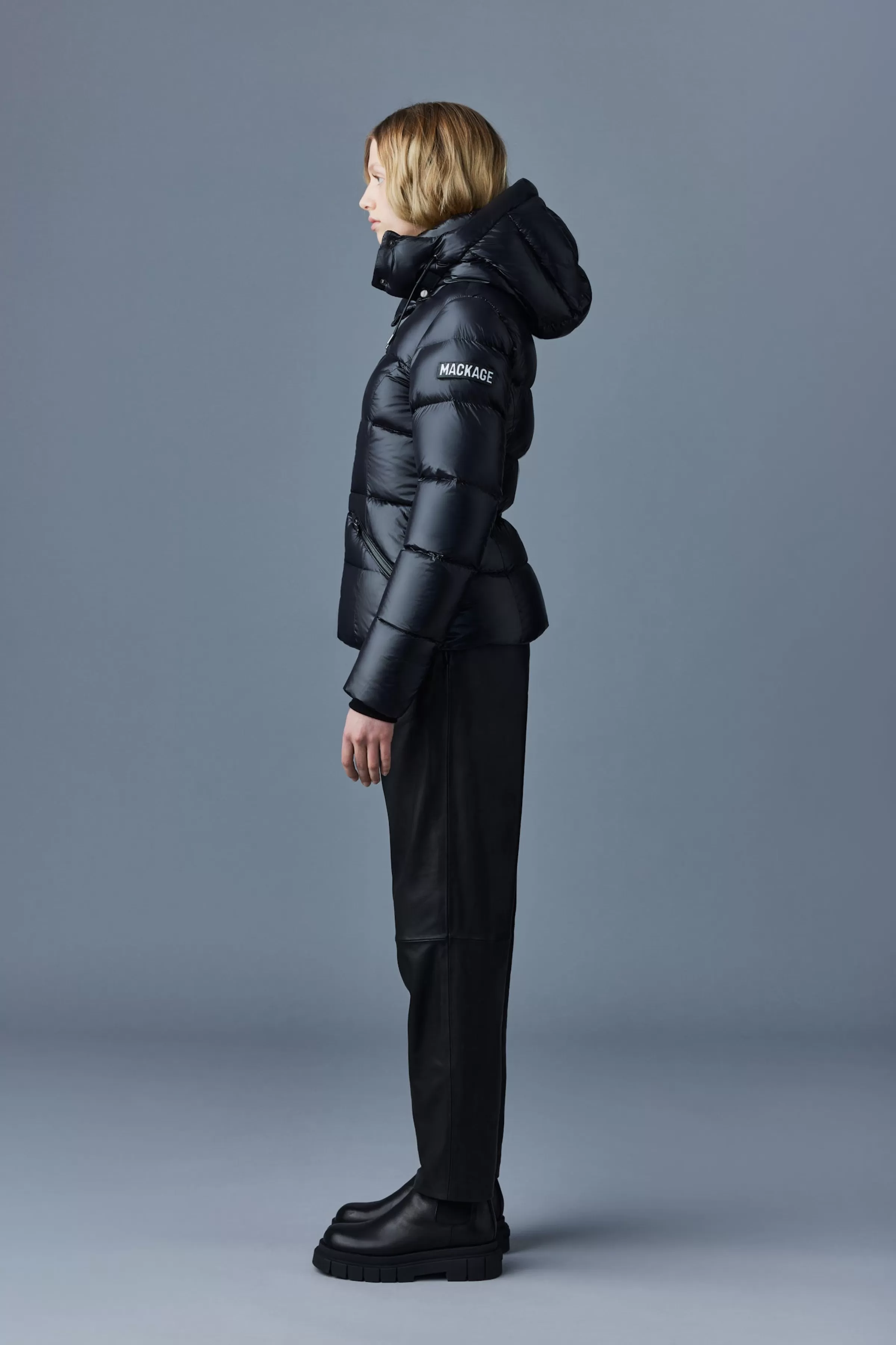 Madalyn, Lustrous Light Down Jacket With Hood For Ladies | ® US | Mackage Online