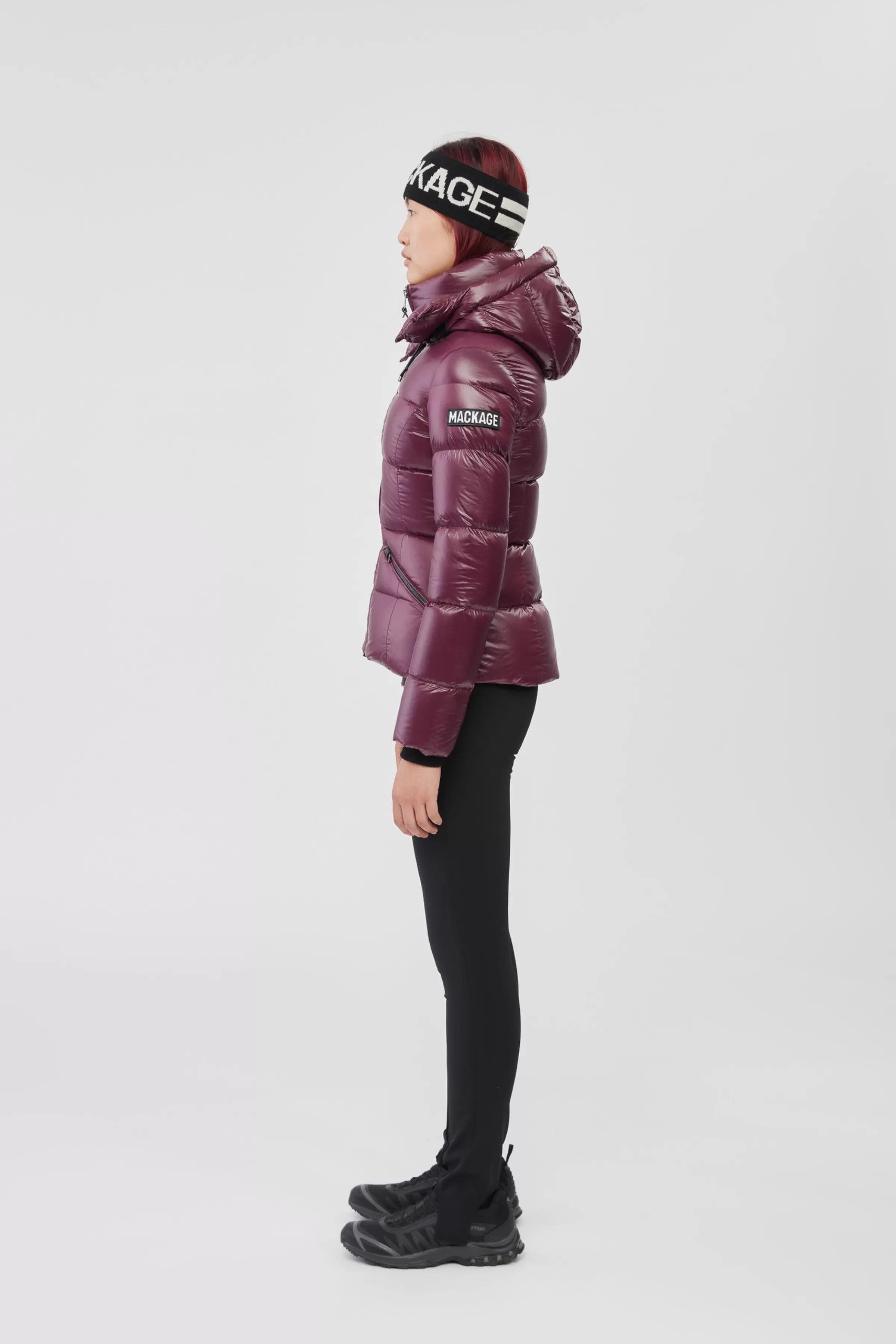 Madalyn, Lustrous Light Down Jacket With Hood For Ladies | ® US | Mackage Online