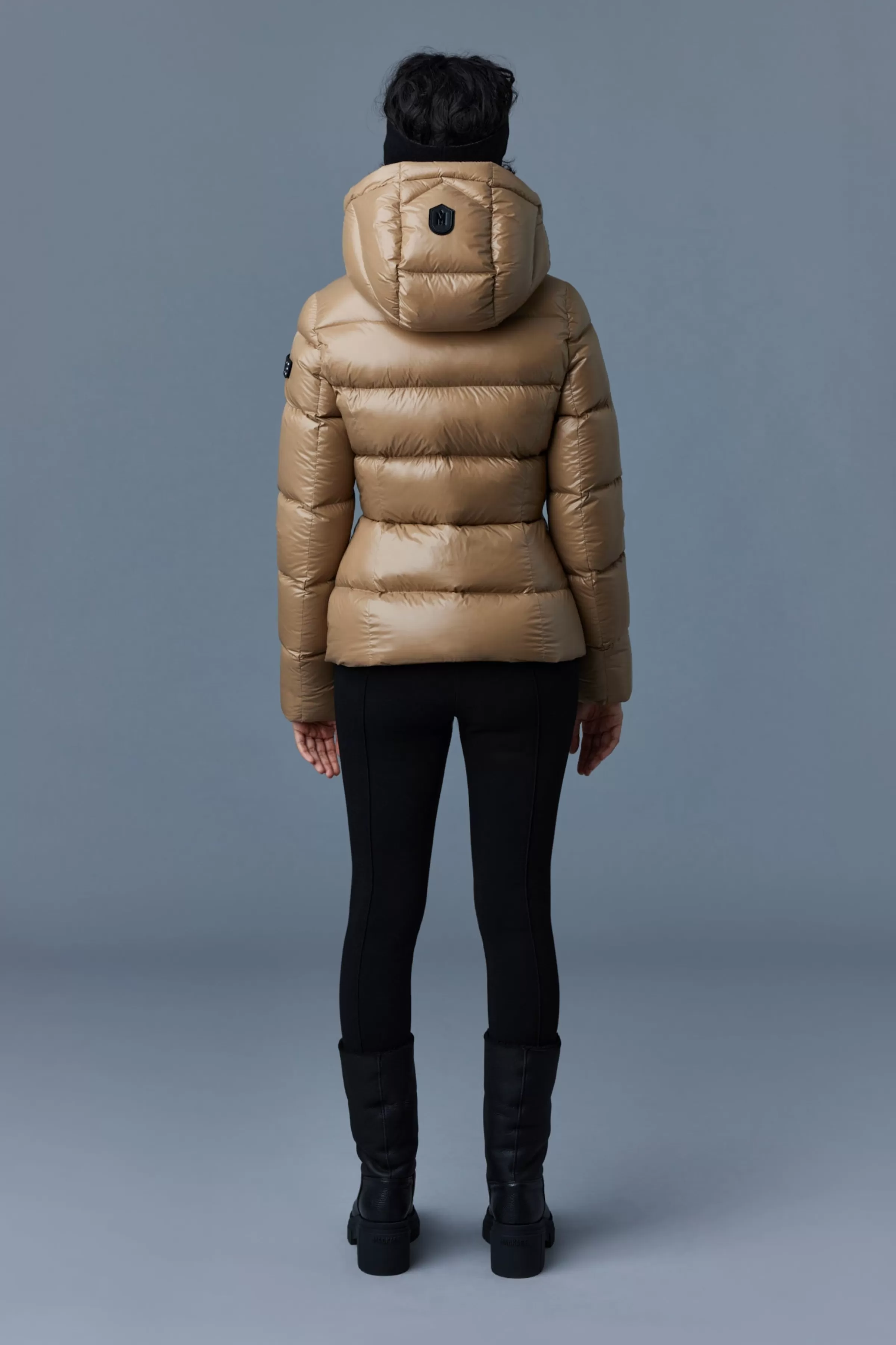 Madalyn, Lustrous Light Down Jacket With Hood For Ladies | ® US | Mackage Online
