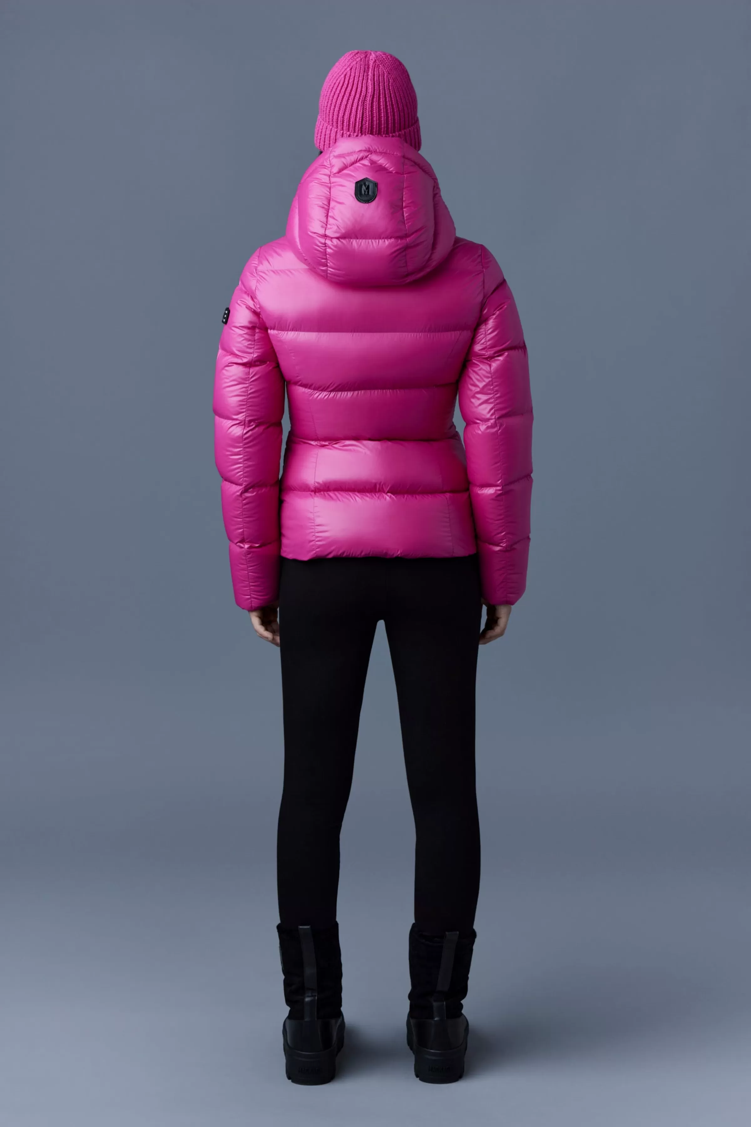 Madalyn, Lustrous Light Down Jacket With Hood For Ladies | ® US | Mackage Online