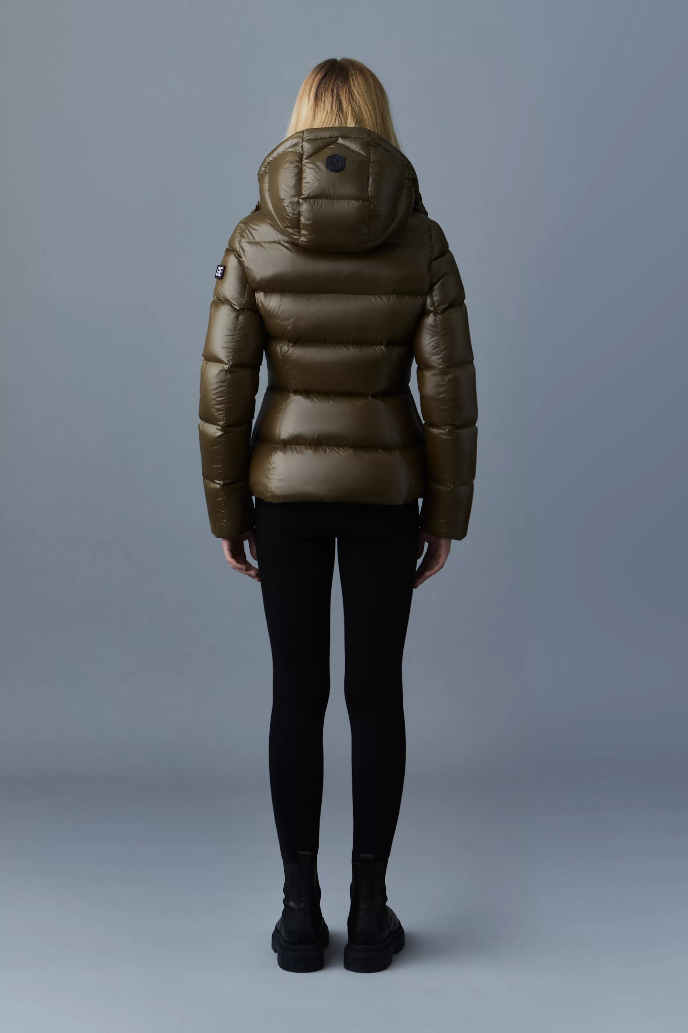 Madalyn, Lustrous Light Down Jacket With Hood For Ladies | ® US | Mackage Online