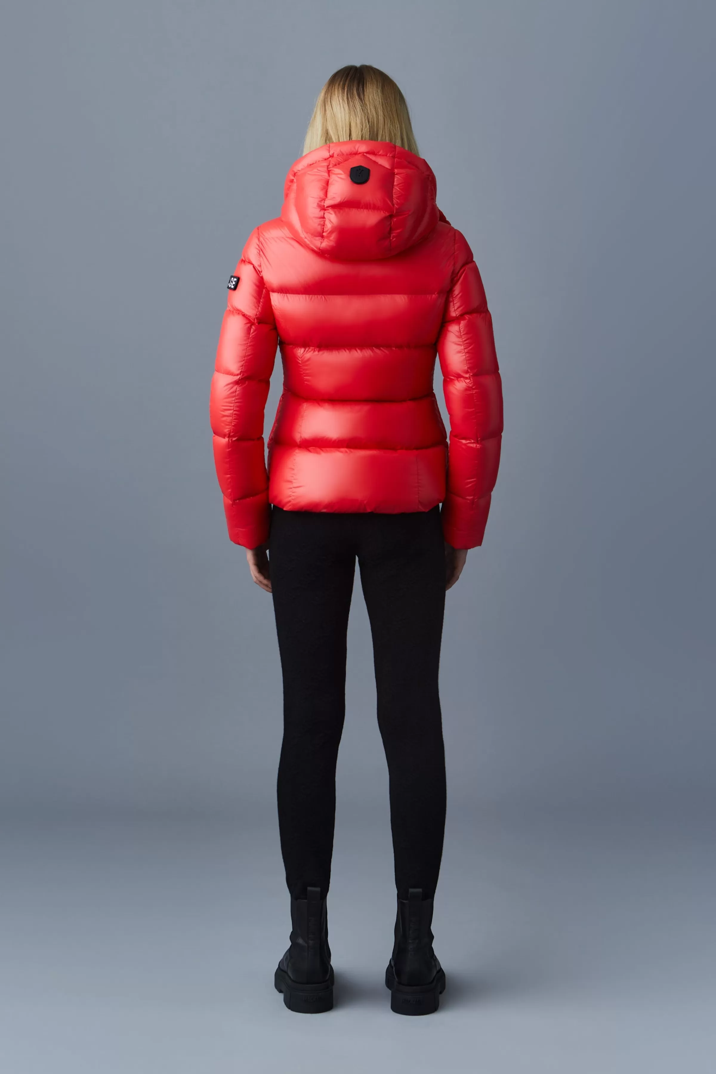 Madalyn, Lustrous Light Down Jacket With Hood For Ladies | ® US | Mackage Online