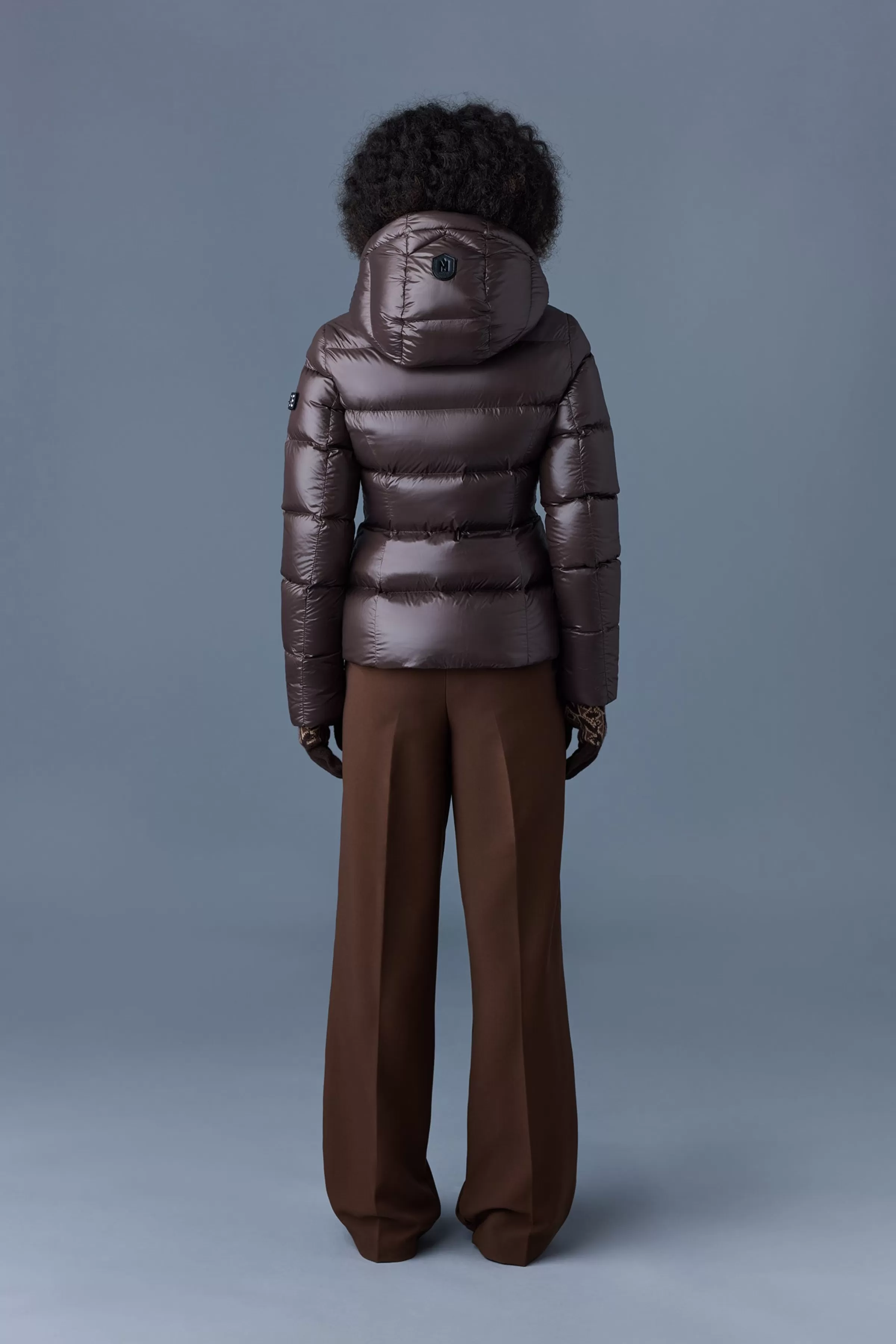 Madalyn, Lustrous Light Down Jacket With Hood For Ladies | ® US | Mackage Online