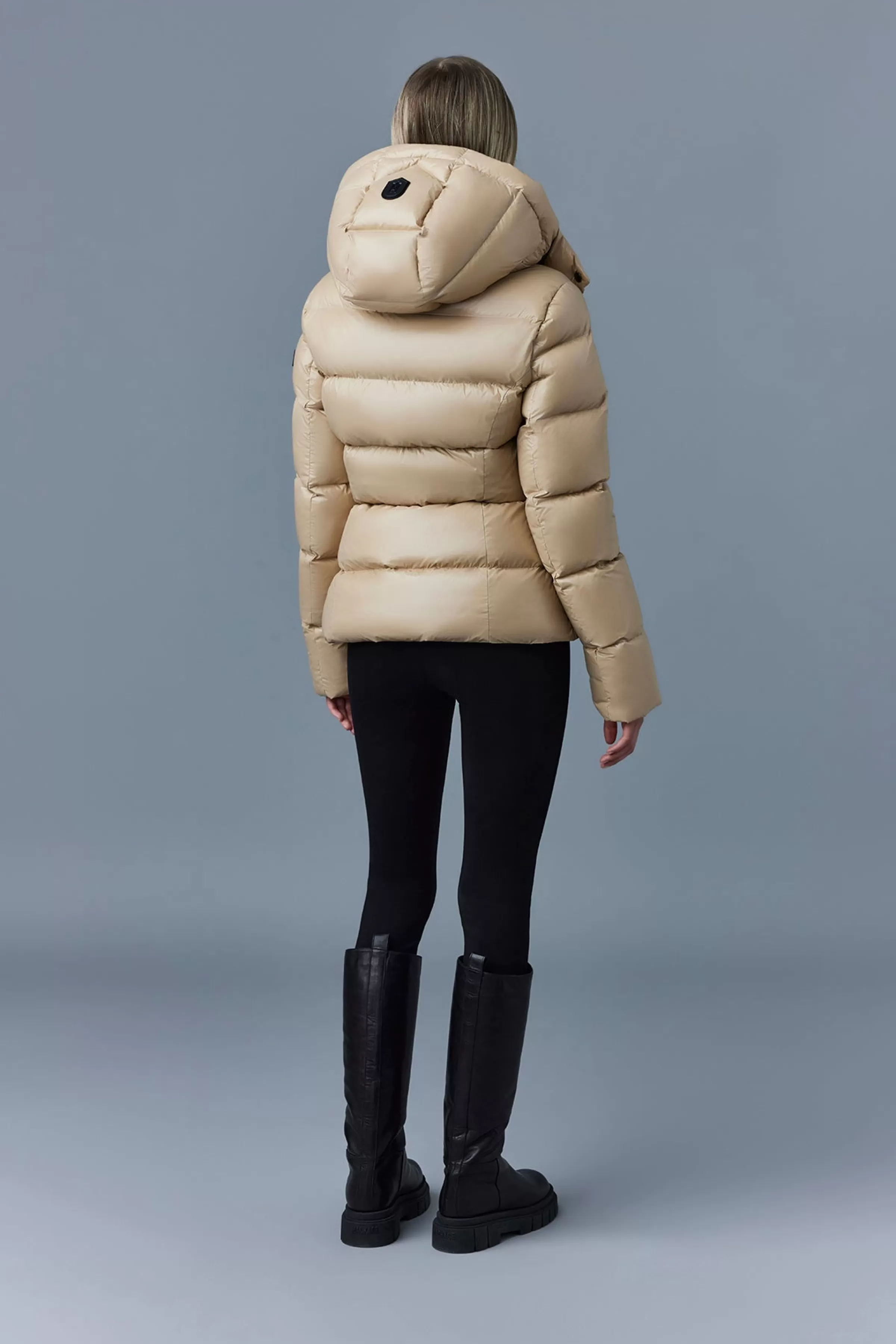 Madalyn, Lustrous Light Down Jacket With Hood For Ladies | ® US | Mackage Online