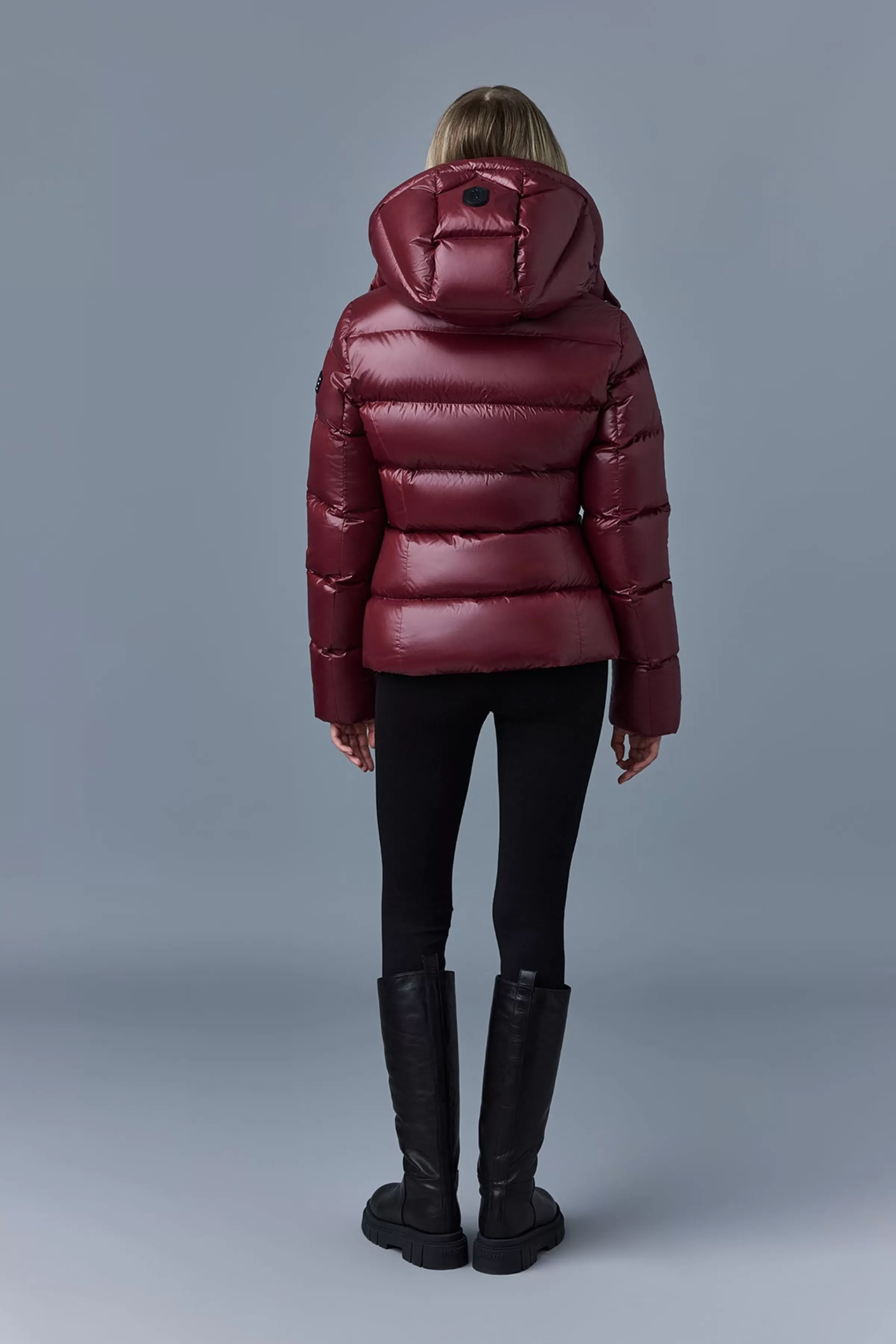 Madalyn, Lustrous Light Down Jacket With Hood For Ladies | ® US | Mackage Online